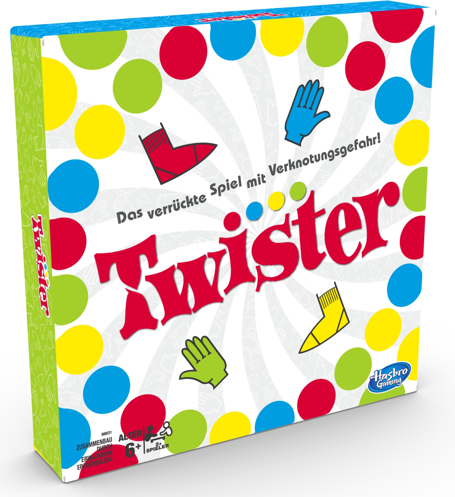 Hasbro Spiel »Twister«, das verrückte Spiel; Made in Europe