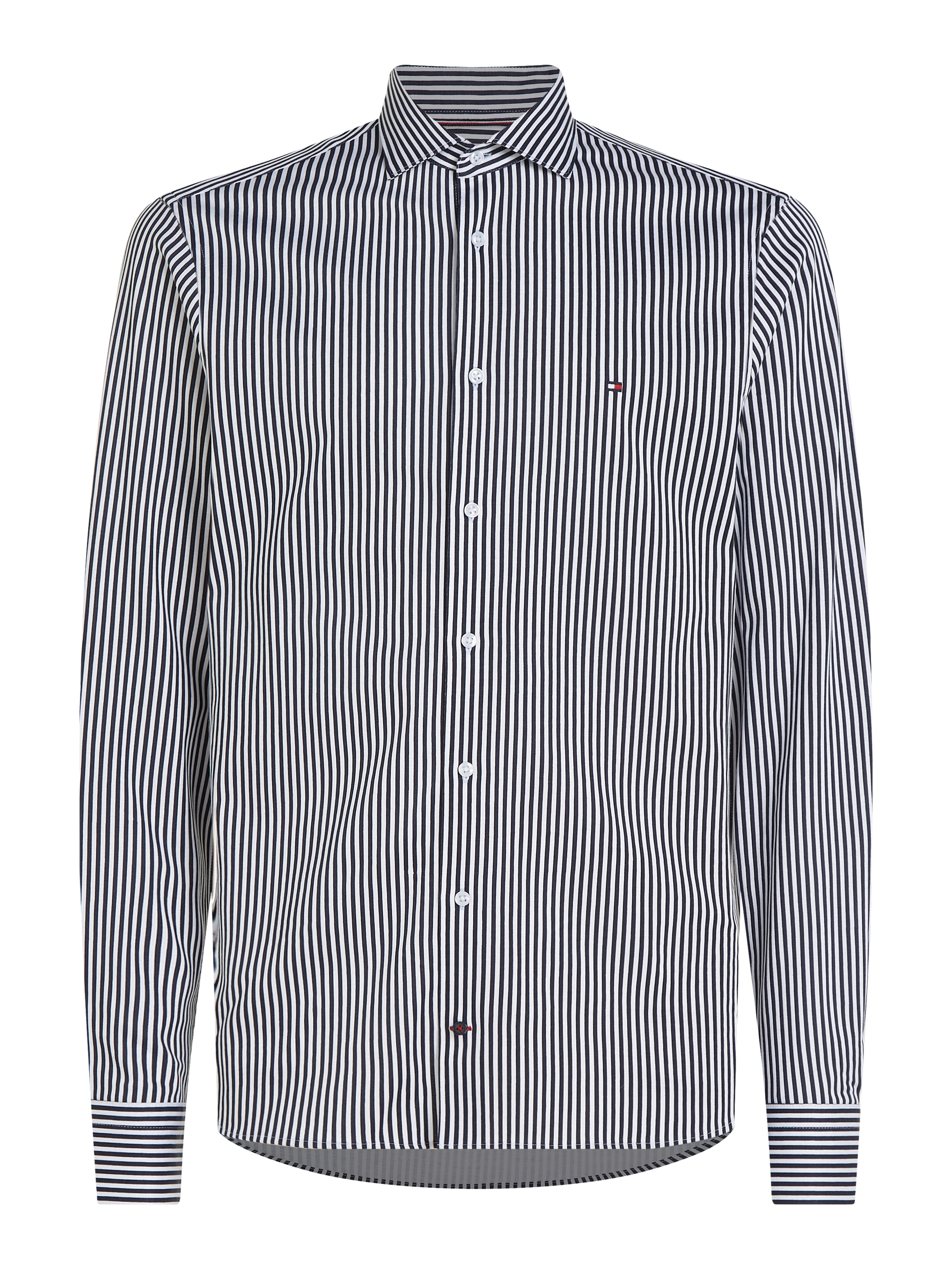 Tommy Hilfiger Langarmhemd »CL KNITTED STRIPE SF SHIRT«
