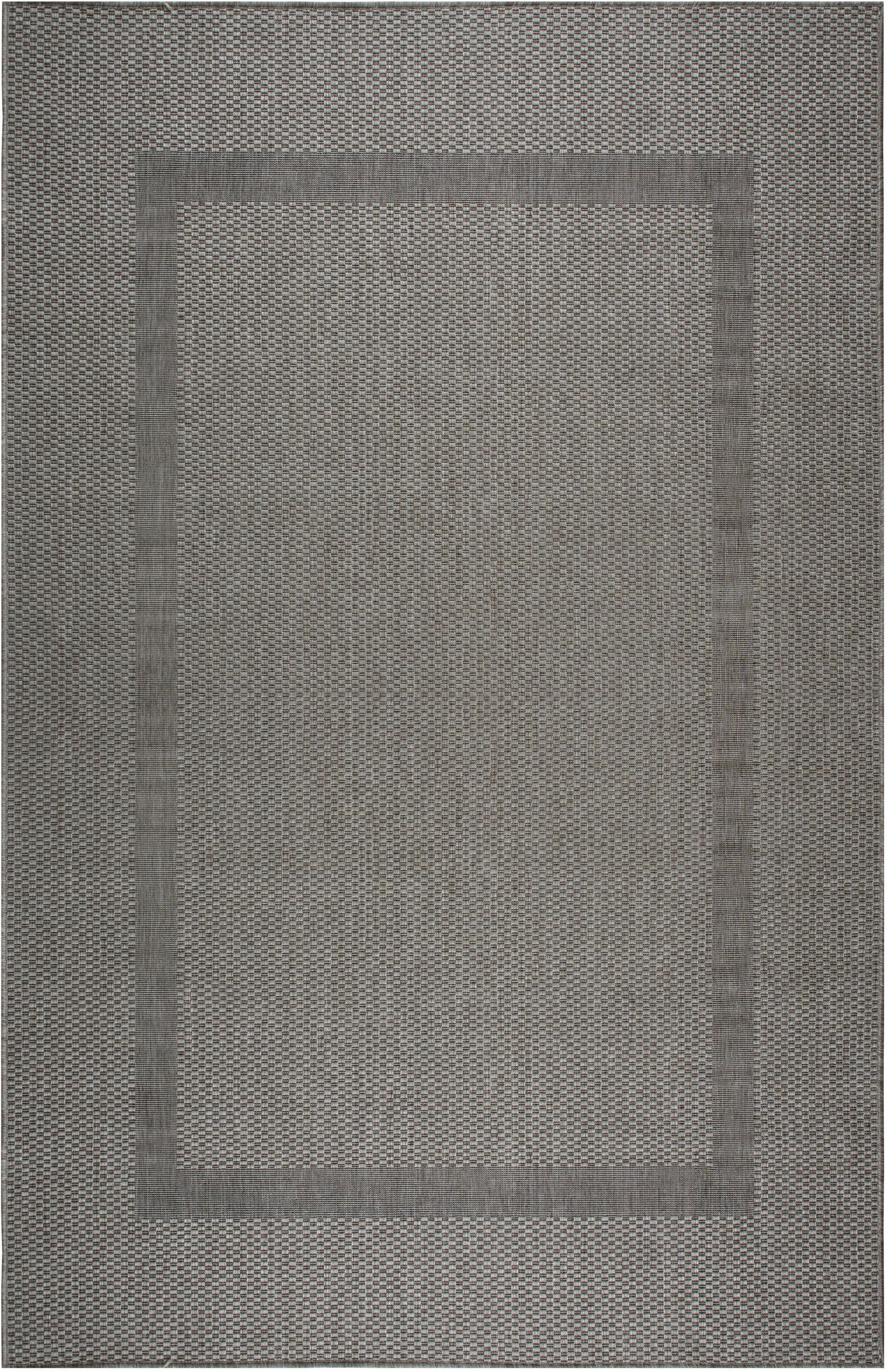 my home Teppich »Venedig Bordüre auch als Läufer erhältlich« rechteckig 3 mm Höhe In- und Outdoor geeignet, Sisal-Optik, Wetterfest & UV-beständig