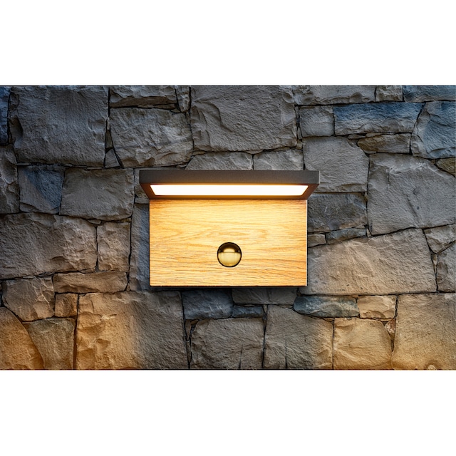 HEITRONIC LED Wandleuchte »Manao«, 1 flammig-flammig, Holzdekor, Wandlampe,  Außenleuchte online kaufen | mit 3 Jahren XXL Garantie