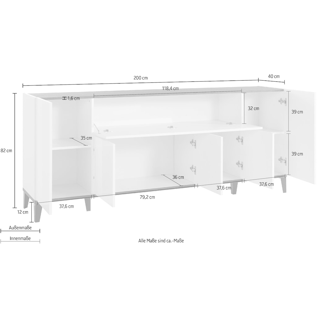 INOSIGN Sideboard »sunrise«