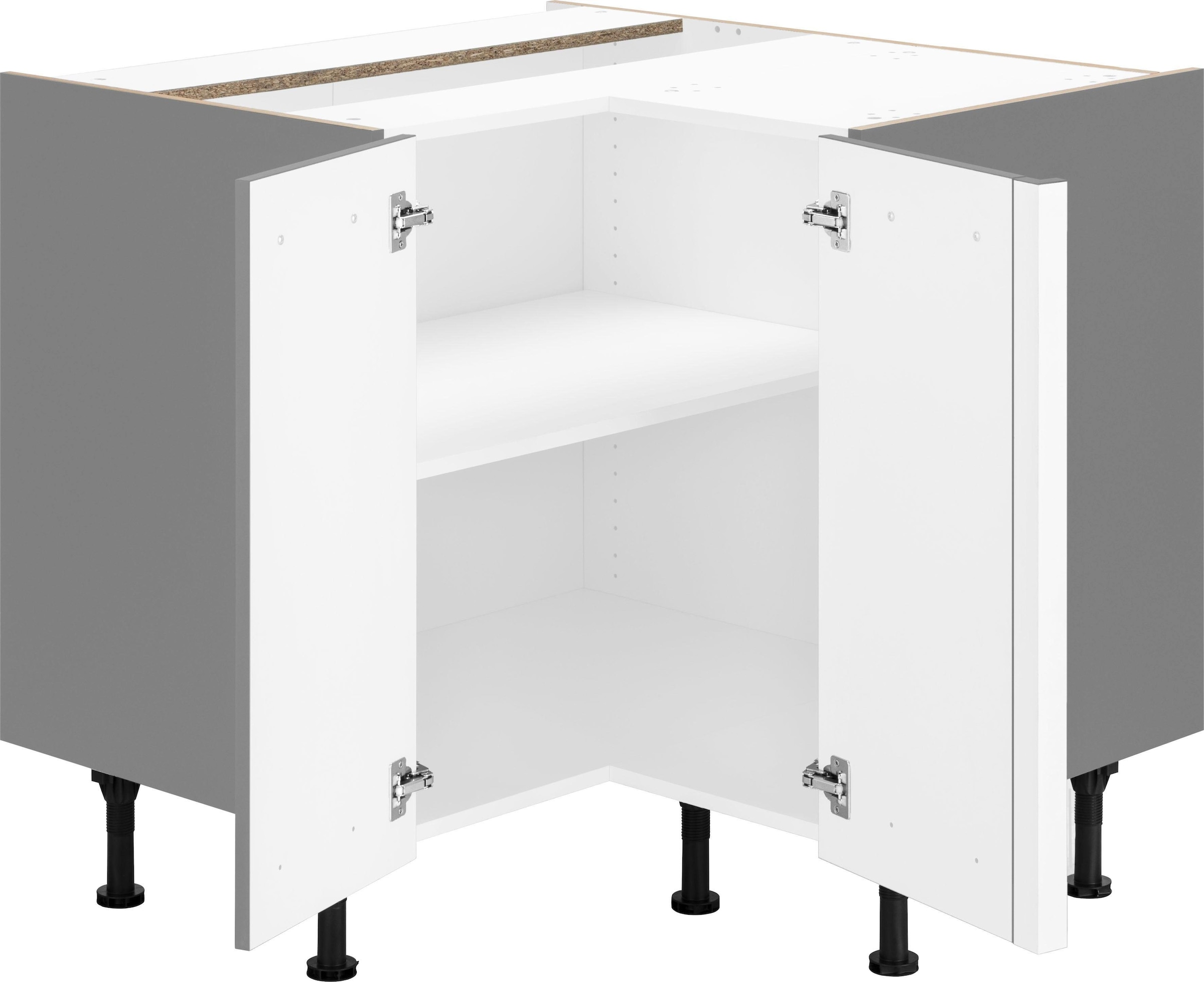 OPTIFIT Eckunterschrank »Parma«, Breite 90 x 90 cm