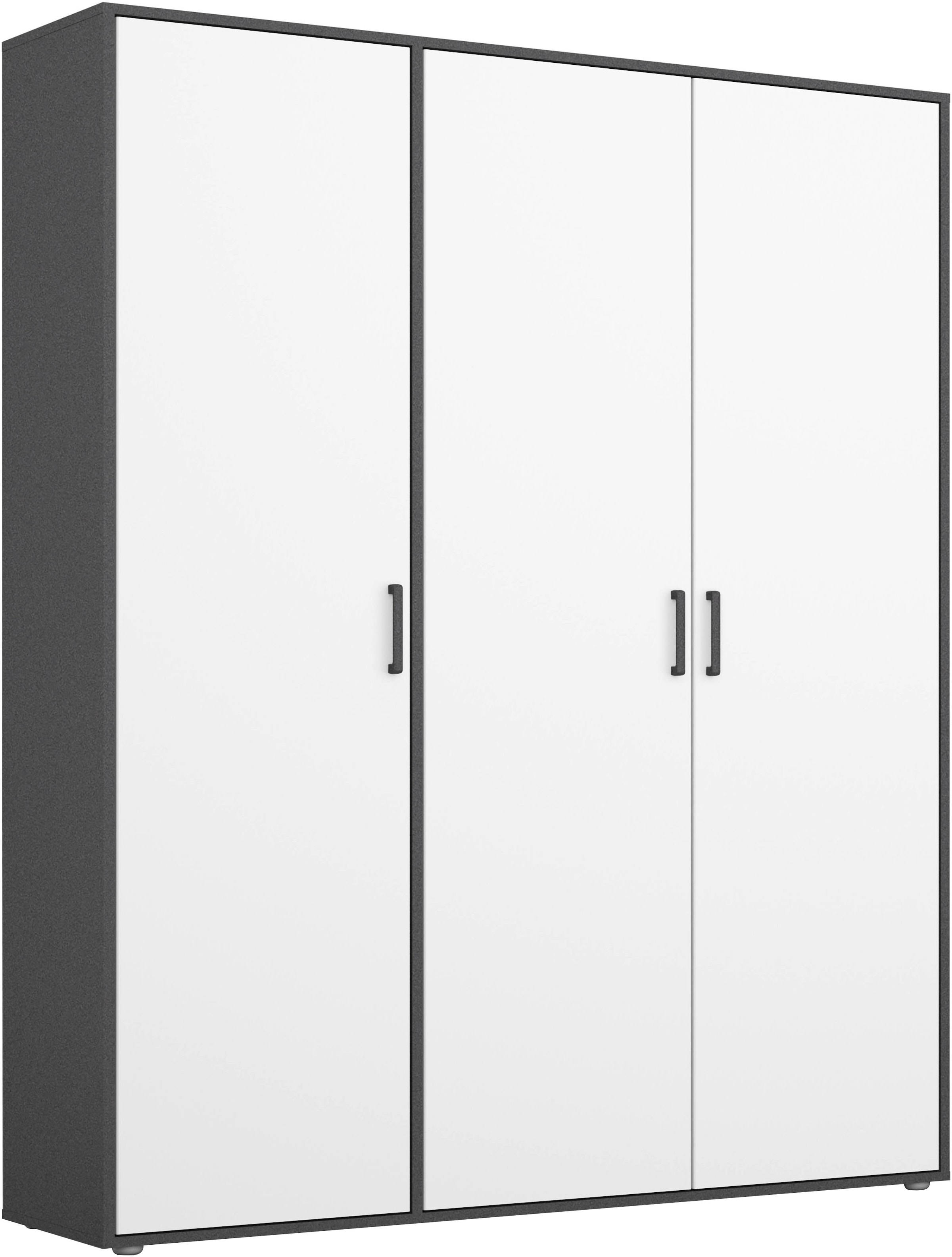 rauch Kleiderschrank, (in 3 verschiedenen Ausstattungen BASIC/CLASSIC/PREMIUM), Schrank mit modernen Griffen in viel Stauraum MADE IN GERMANY