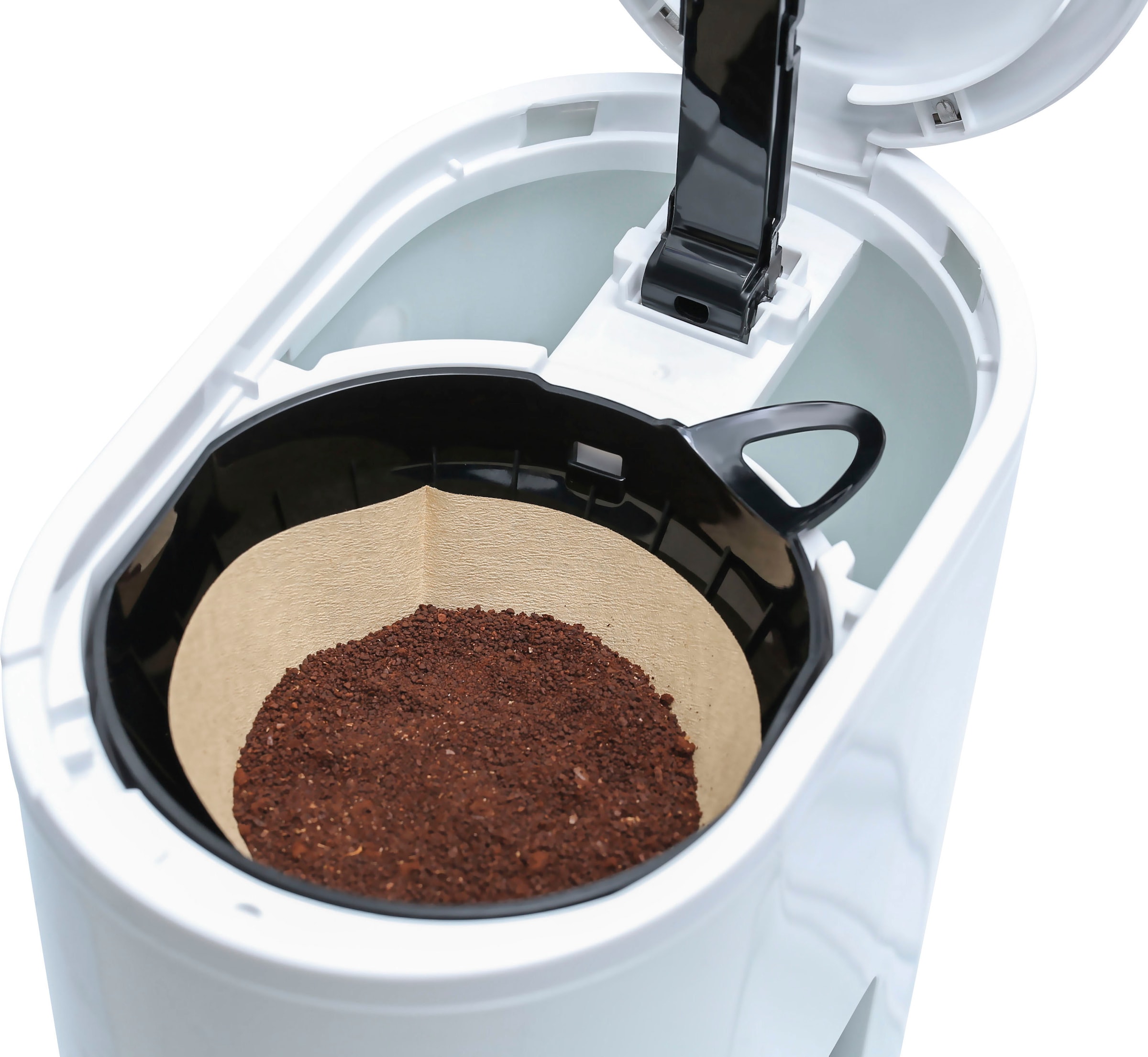 Hanseatic Filterkaffeemaschine »HCM125900WD«, 1,25 l Kaffeekanne, Korbfilter, 1x4