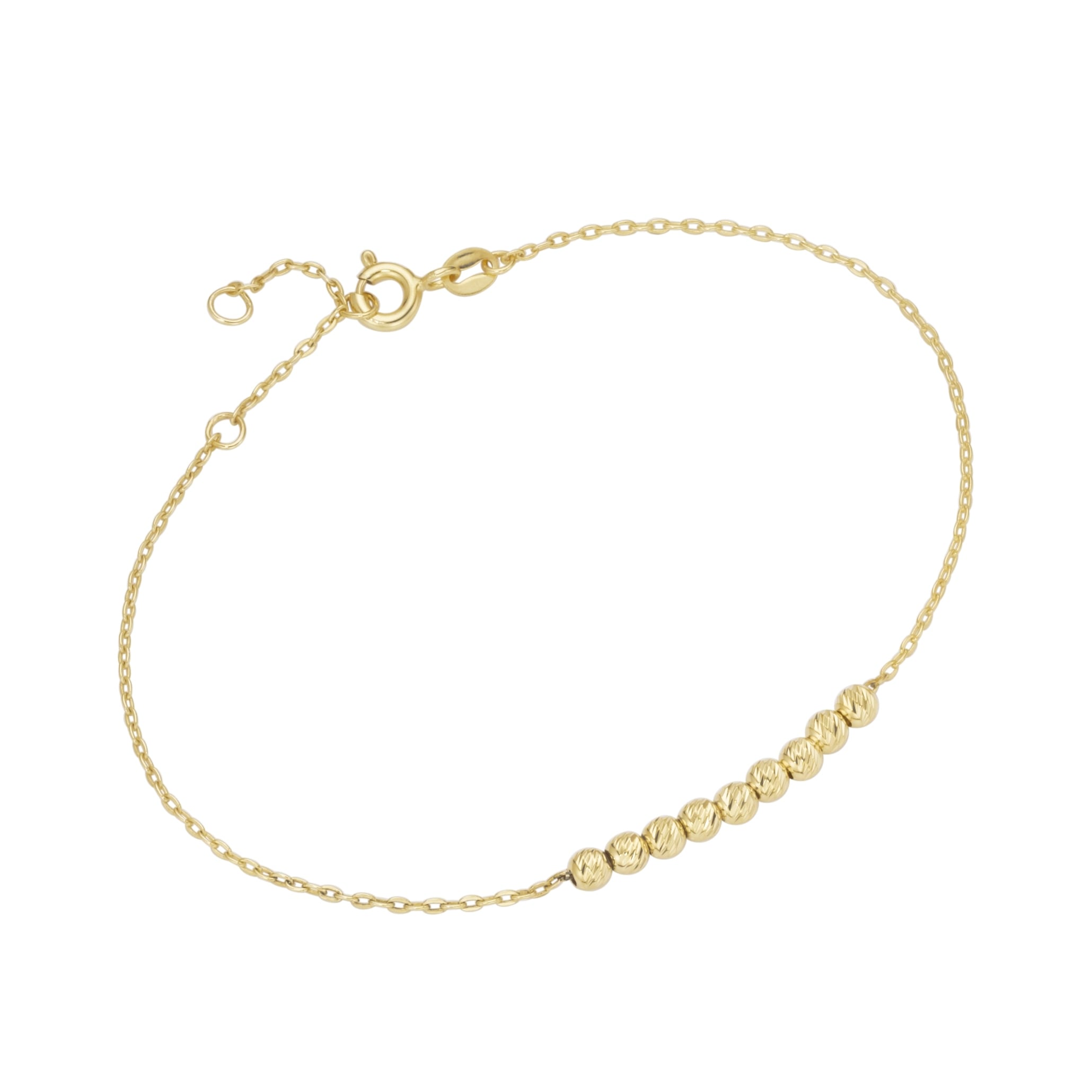 diamantierten 375« ♕ Gold bei »Armband Kügelchen, mit Merano Armband Luigi