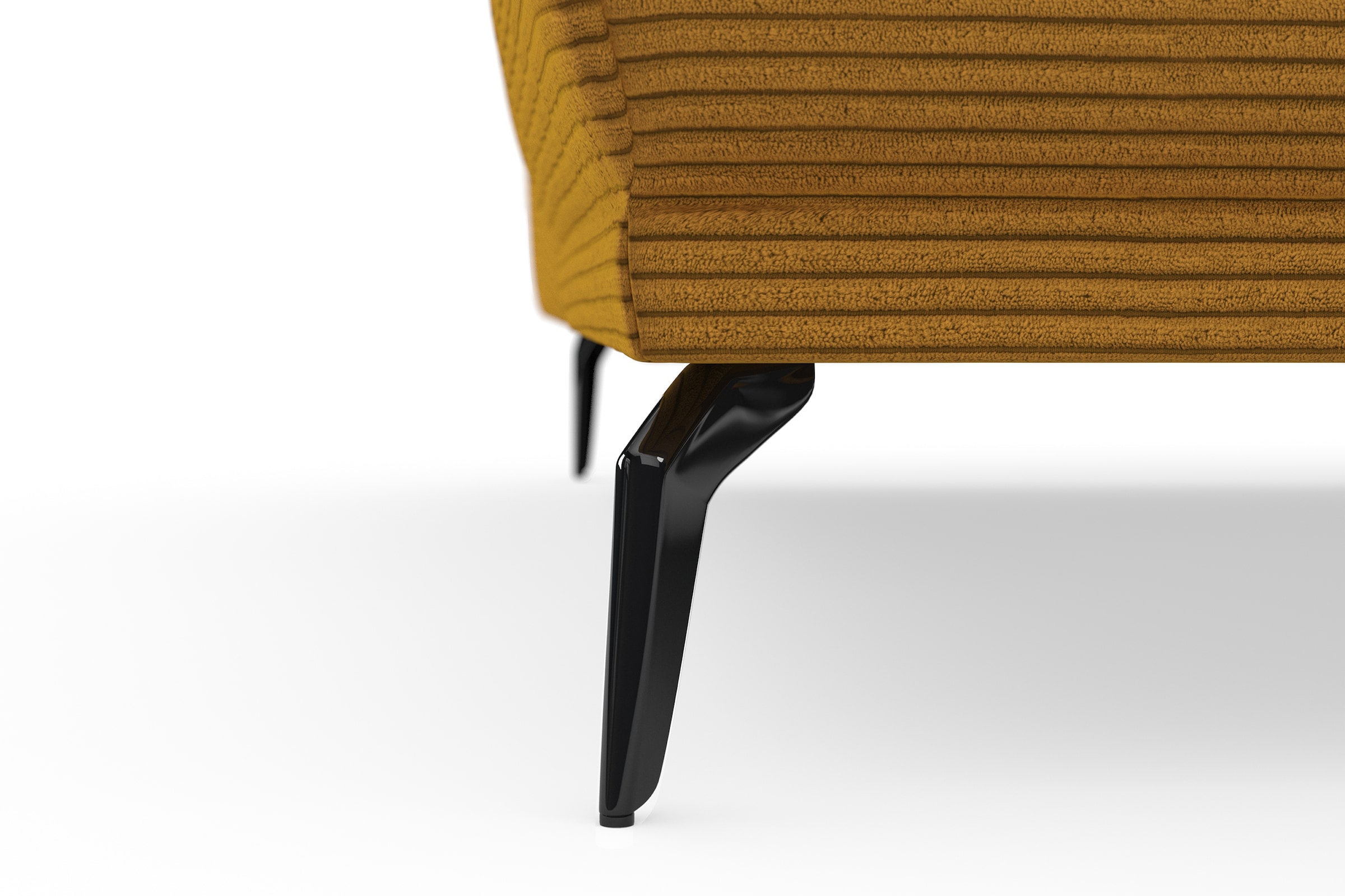 INOSIGN Ecksofa »Coco L-Form« Sitztiefen-, Arm- und Kopfteilverstellung, Cord-Bezug, Fußhöhe 15 cm