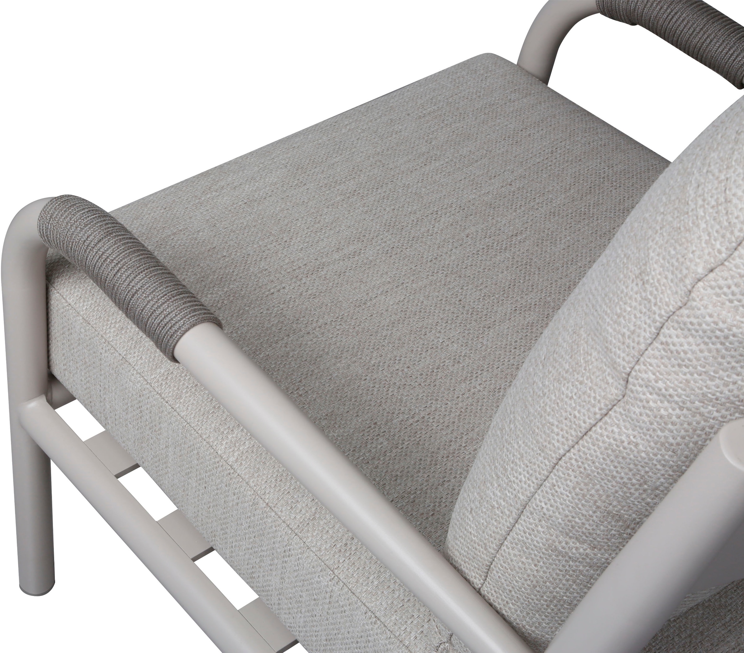 KONIFERA Gartenlounge-Set »Fernando« Set, 1x 3er Bank, 2x Sessel, 4x Sitzauflagen, 5x Rückenauflagen, 1x Tisch, 14 tlg. tlg. bestehend aus 2 Sesseln, 1 Sofa, 1 Tisch und Sitzauflagen