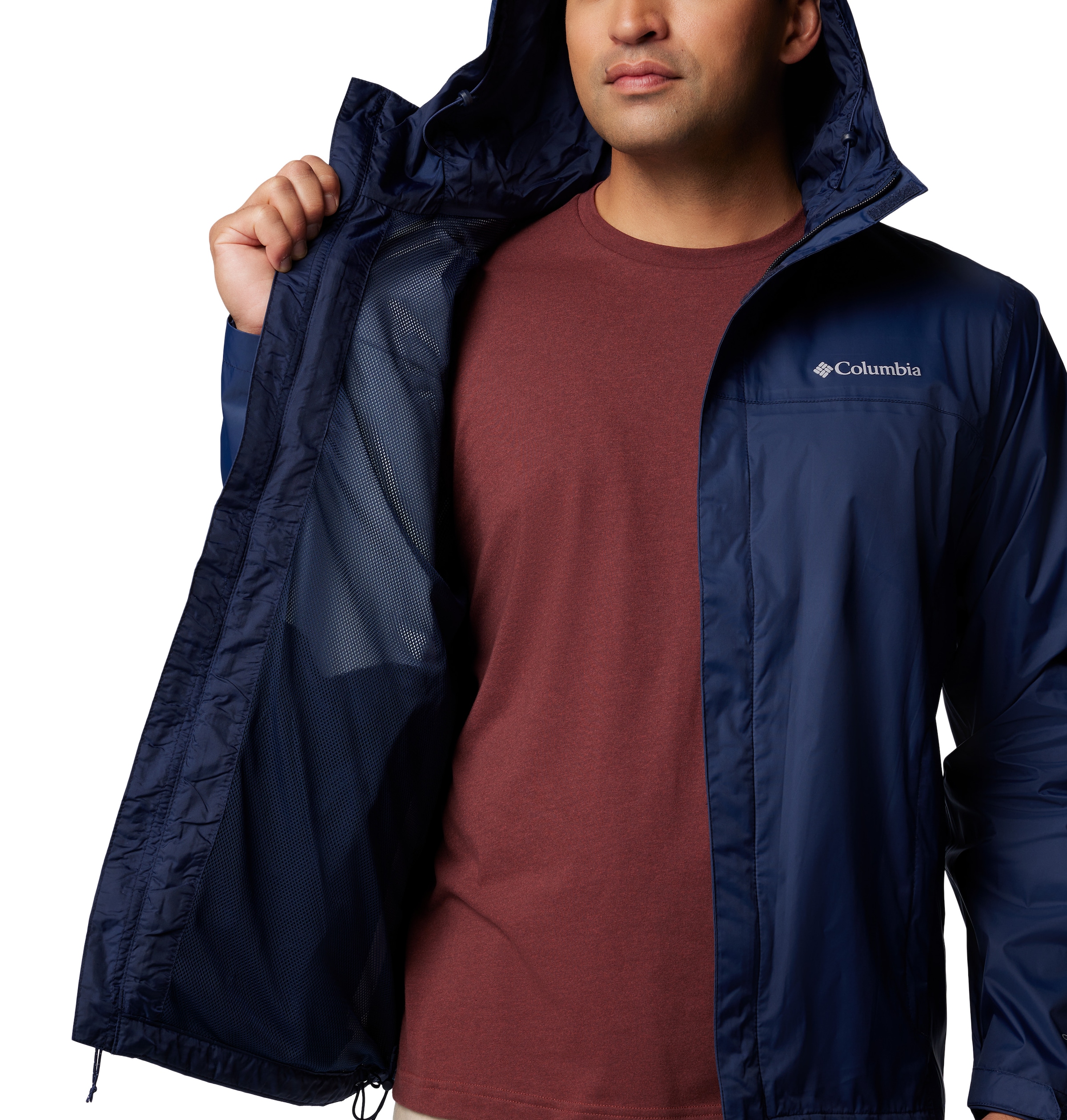 Columbia Regenjacke »WATERTIGHT II JACKET«, (1 St.), mit Kapuze