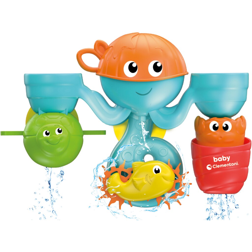 Clementoni® Badespielzeug »Baby Clementoni, Bade-Freunde Wasserpark-Set«