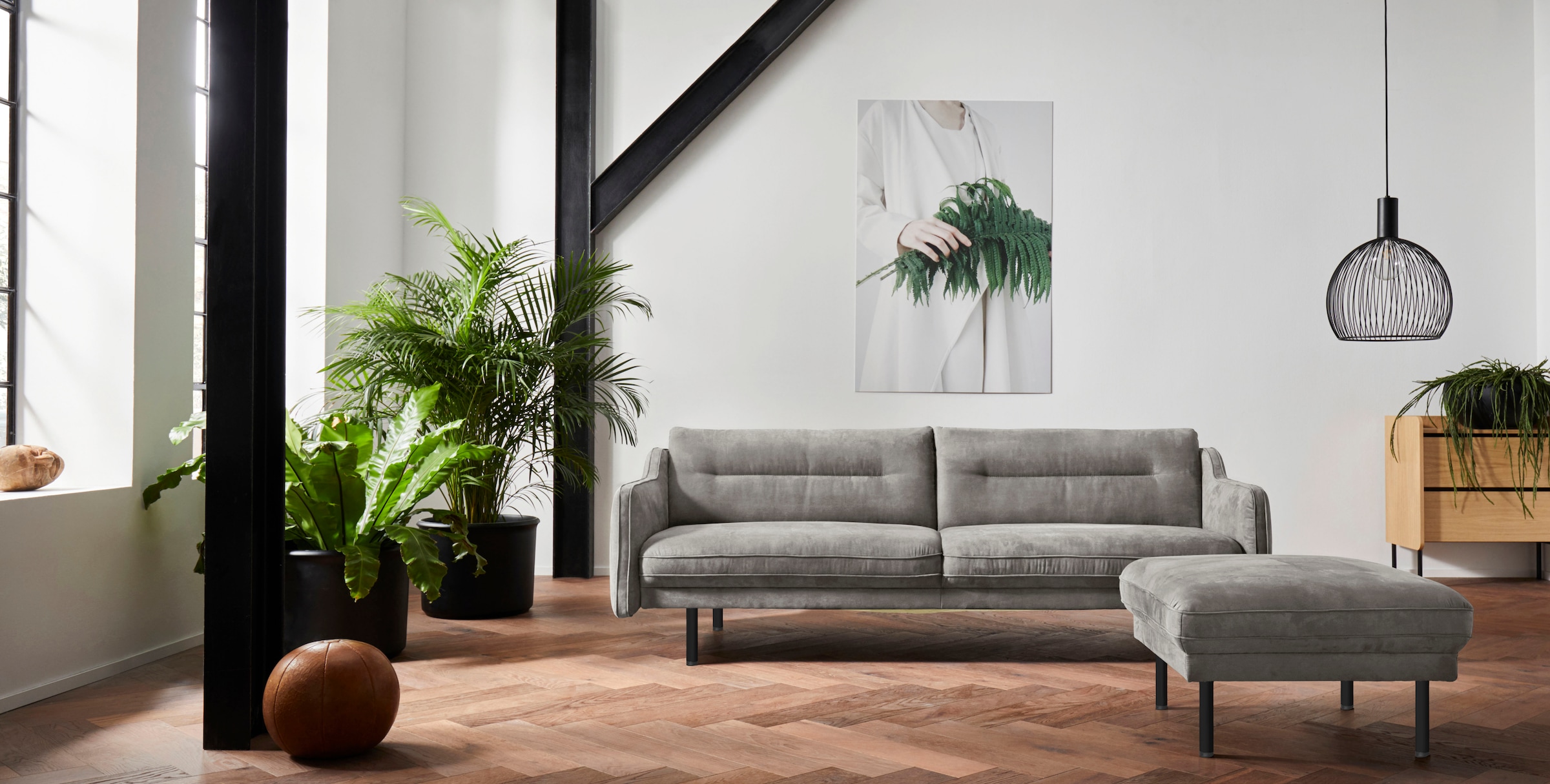 OTTO home 2,5-Sitzer »Nordfyn« edles Design in 3 Bezugsqualitäten, Design by Morten Georgsen