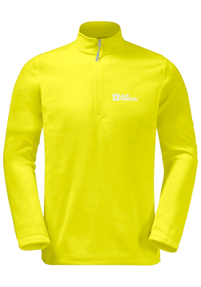 Jack Wolfskin Stehkragenpullover »TAUNUS HZ M« Fleecepullover, Halfzip-Reißverschluss, Stehkragen