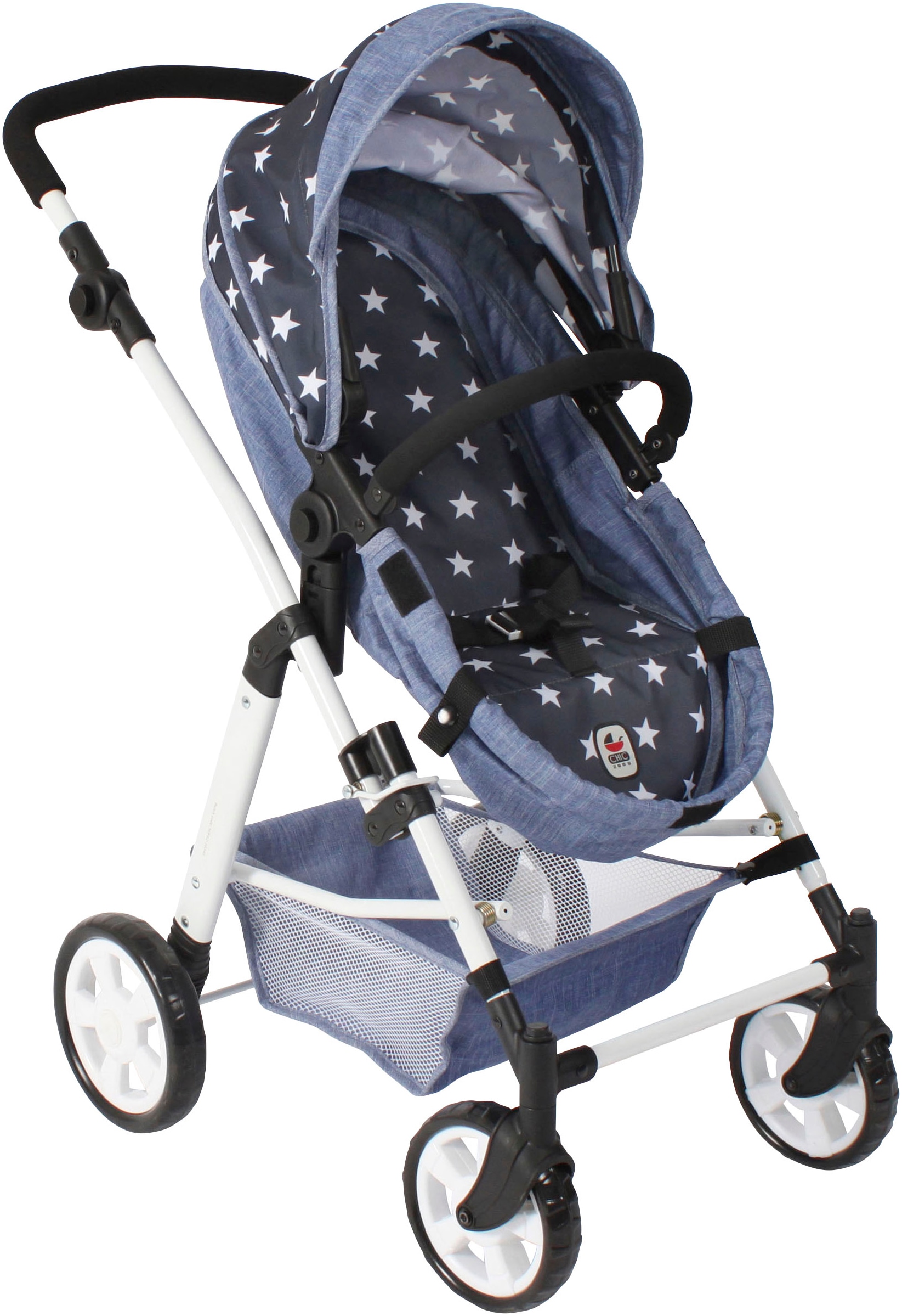 CHIC2000 Kombi-Puppenwagen »Nele, Sternchen« zusammenklappbar