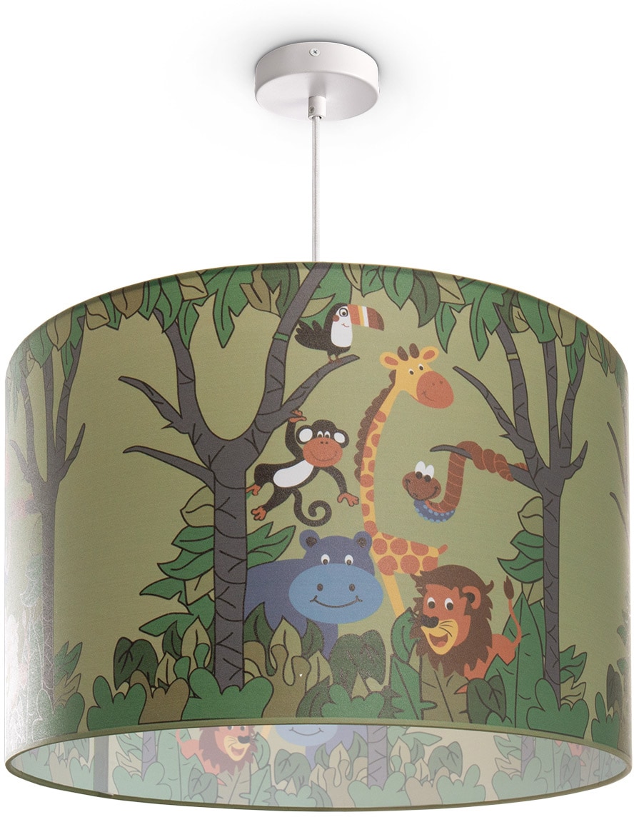 Paco Home Pendelleuchte »Diamond 638«, 1 flammig-flammig, Kinderlampe  Deckenlampe LED Kinderzimmer Dschungel Tier-Motiv E27 online kaufen | mit 3  Jahren XXL Garantie