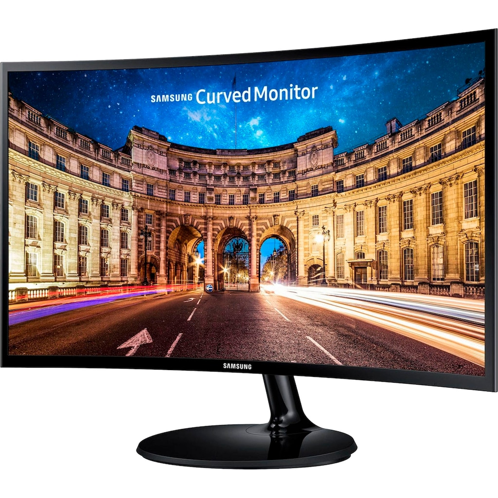 Samsung Curved-LED-Monitor »C24F390FHR«, 59,8 cm/24 Zoll, 1920 x 1080 px, Full HD, 4 ms Reaktionszeit, 60 Hz