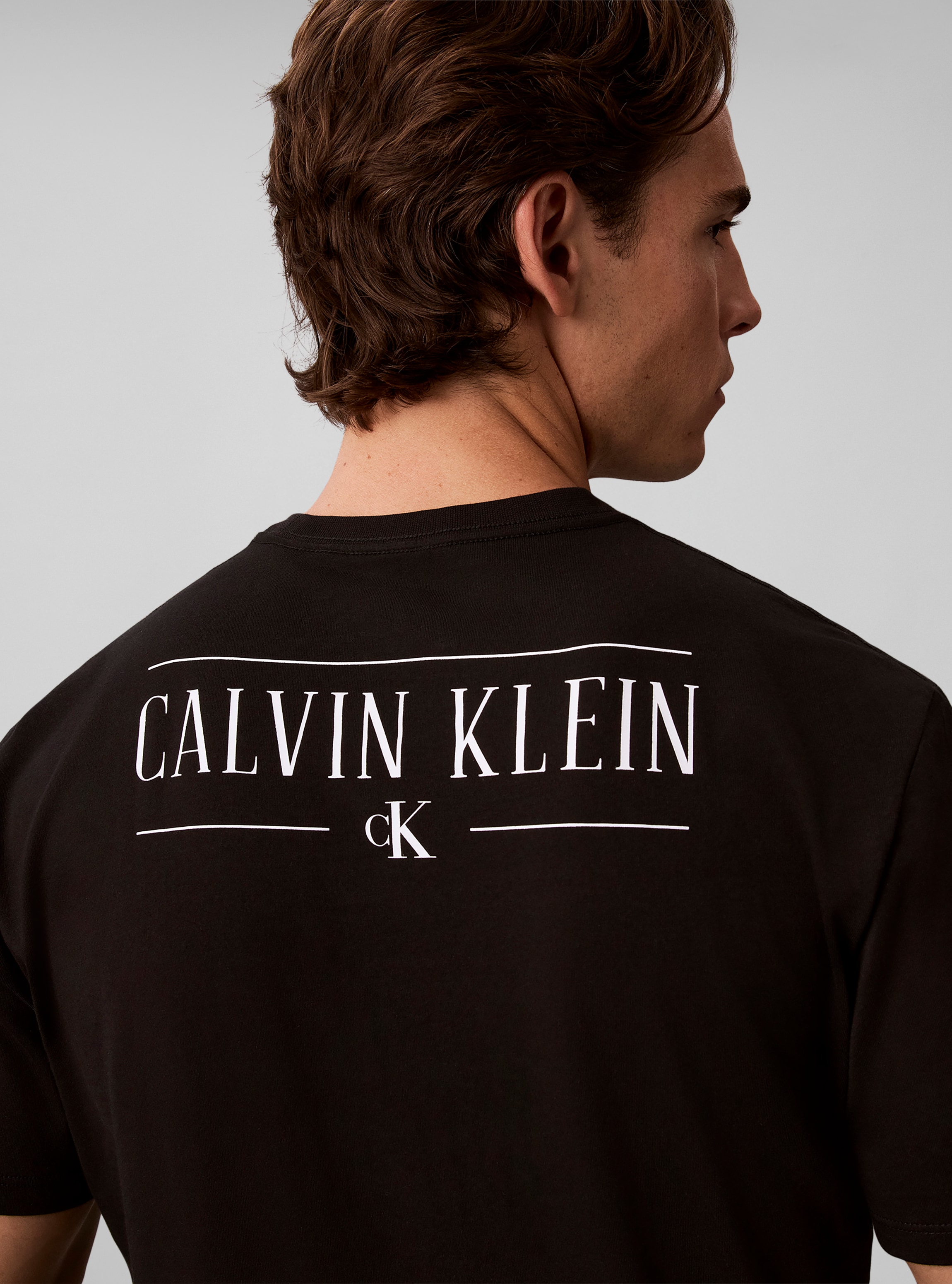 Calvin Klein Jeans T-Shirt Rückendruck, Regular Fit