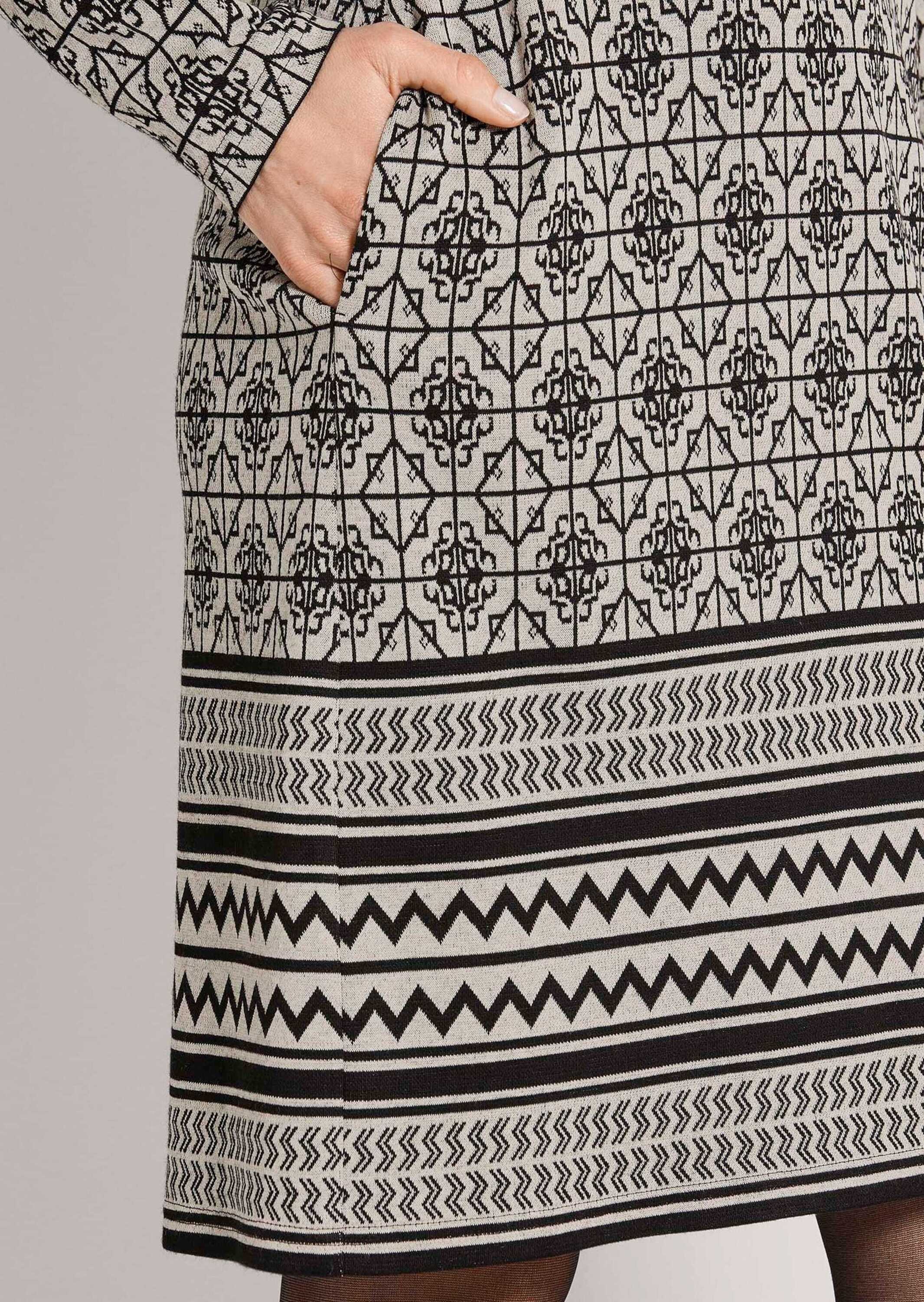 MADELEINE Midikleid »Kleid Schmales Kleid mit Grafik-Druck« Ohne Tasche