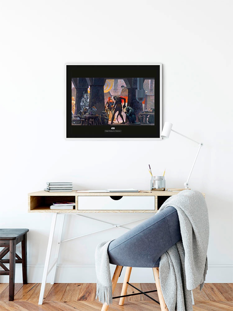 Komar Bild »Star Wars Classic RMQ Mos Eisley Streets« Star Wars 1 Stk. tlg. Wandbild zur Dekoration im Kinderzimmer - ohne Rahmen