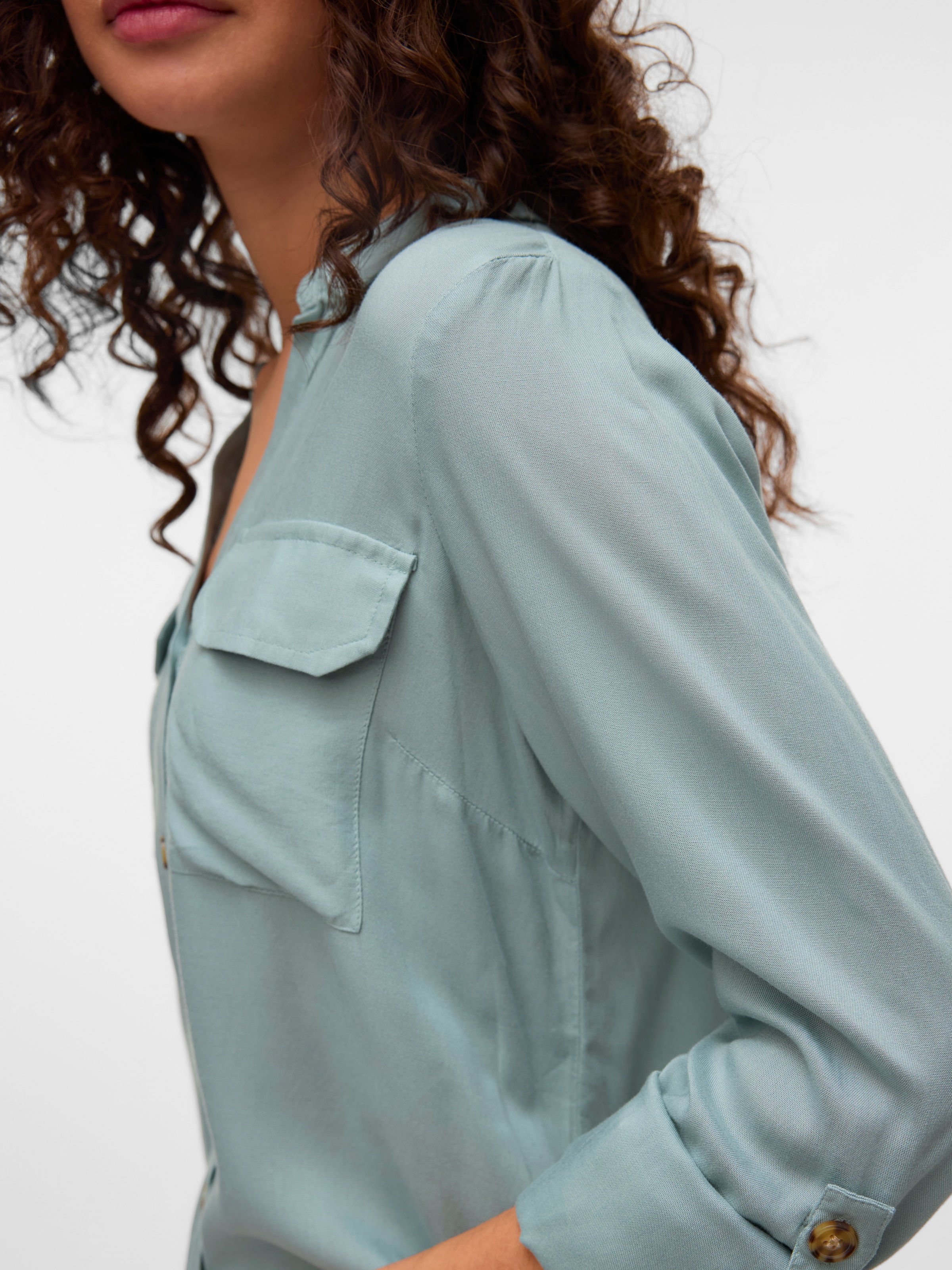 Vero Moda Hemdbluse »VMBUMPY L/S SHIRT NEW WVN GA NOOS«