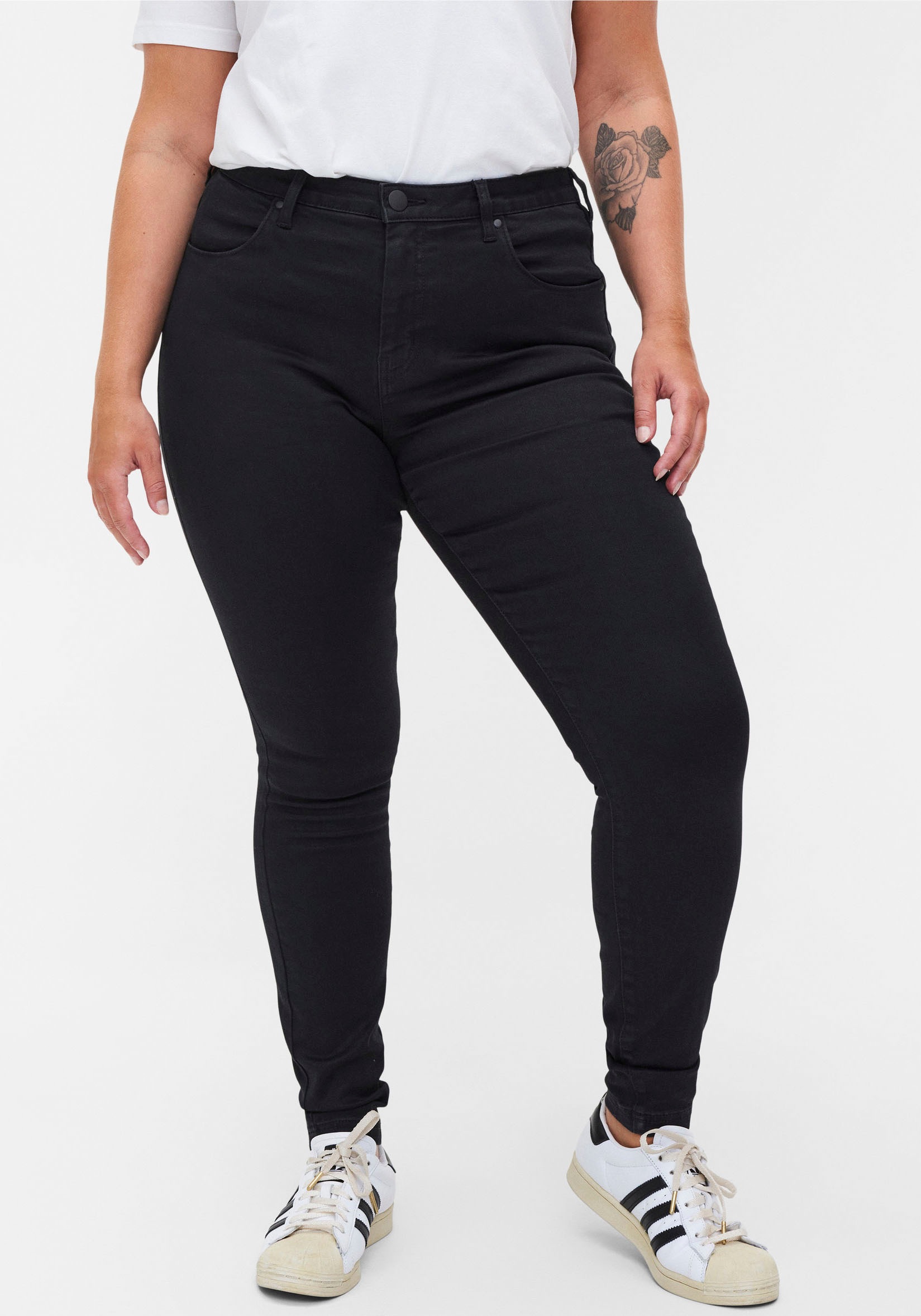 Zizzi Slim-fit-Jeans »ZI-AMY LONG«, elastischer Baumwollstretch kaufen