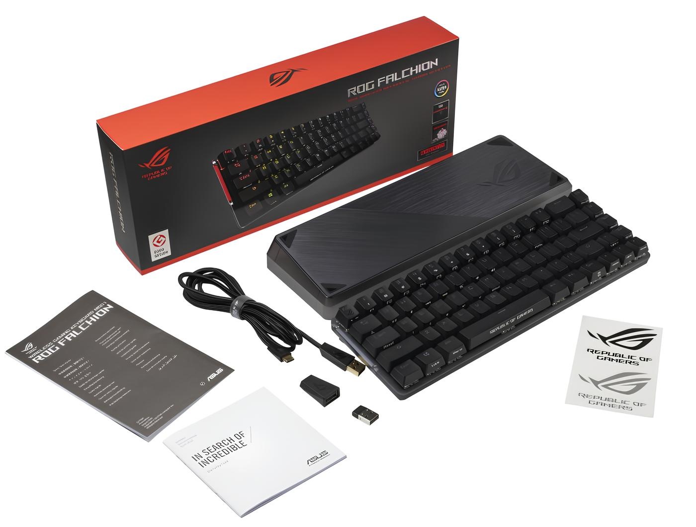Asus Wireless-Tastatur »ROG FALCHION + SMART COVER«