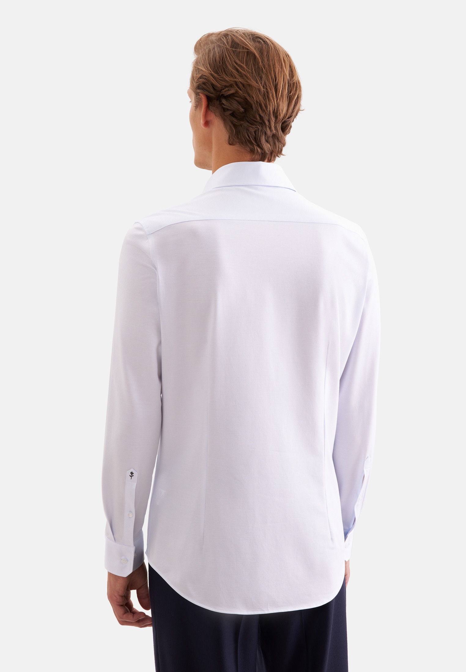 seidensticker Businesshemd »Schwarze Rose« X-Slim 1/1 Kentkragen Struktur