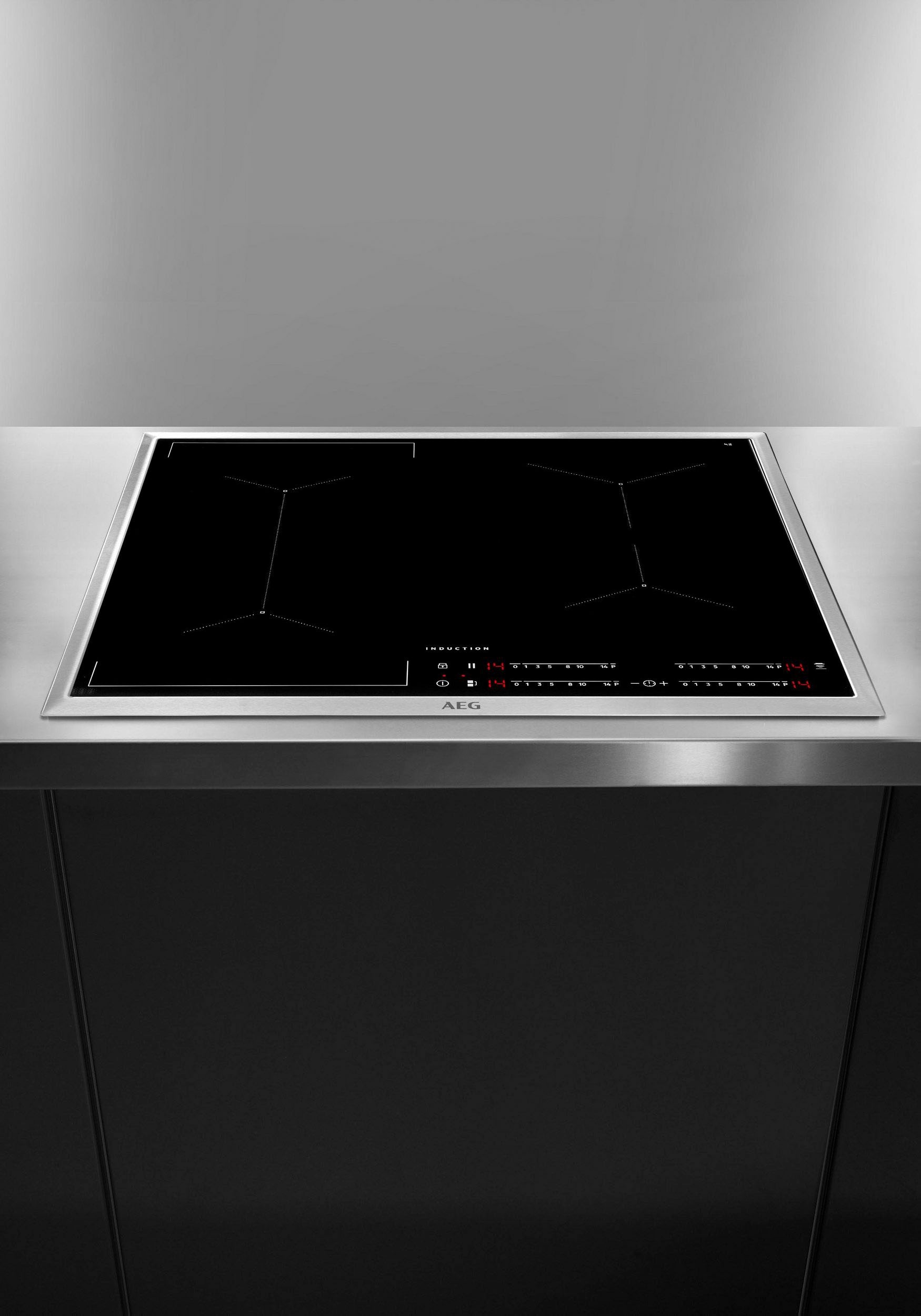 AEG Induktions-Kochfeld »IKE64441XB«, mit Hob²Hood - Funktion