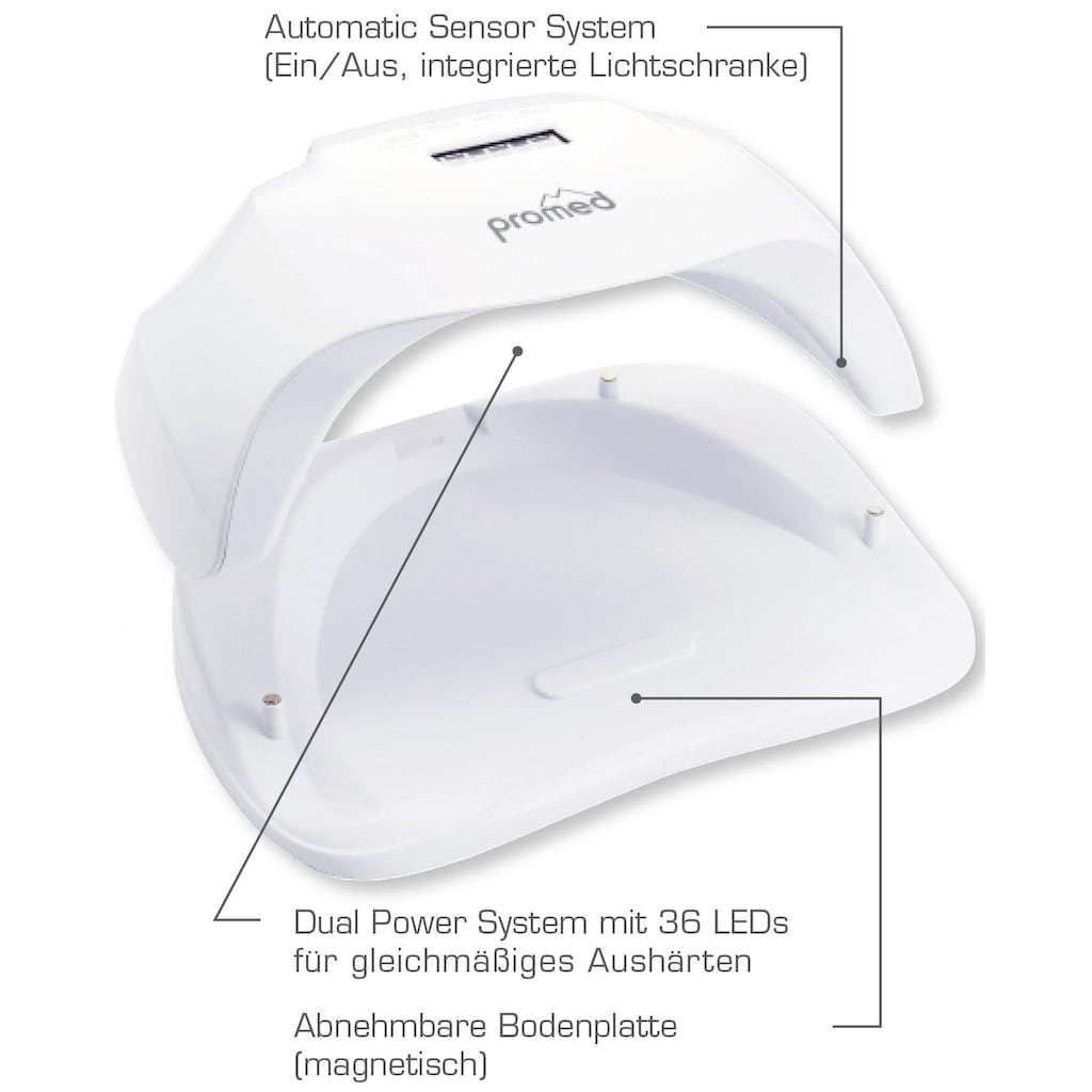 promed Lichthärtungsgerät »UVL-54, »All-In««