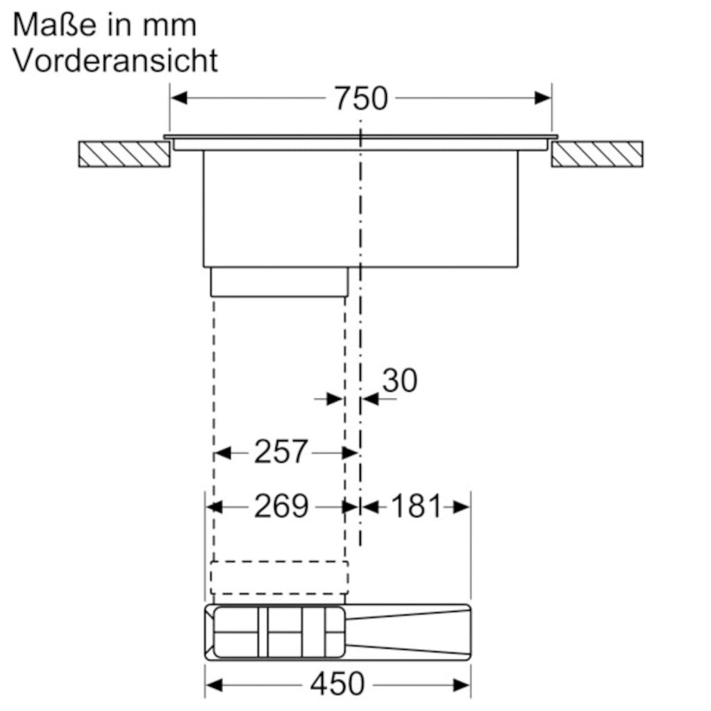 SIEMENS Kochfeld mit Dunstabzug »ED811FQ15E«, ED811FQ15E