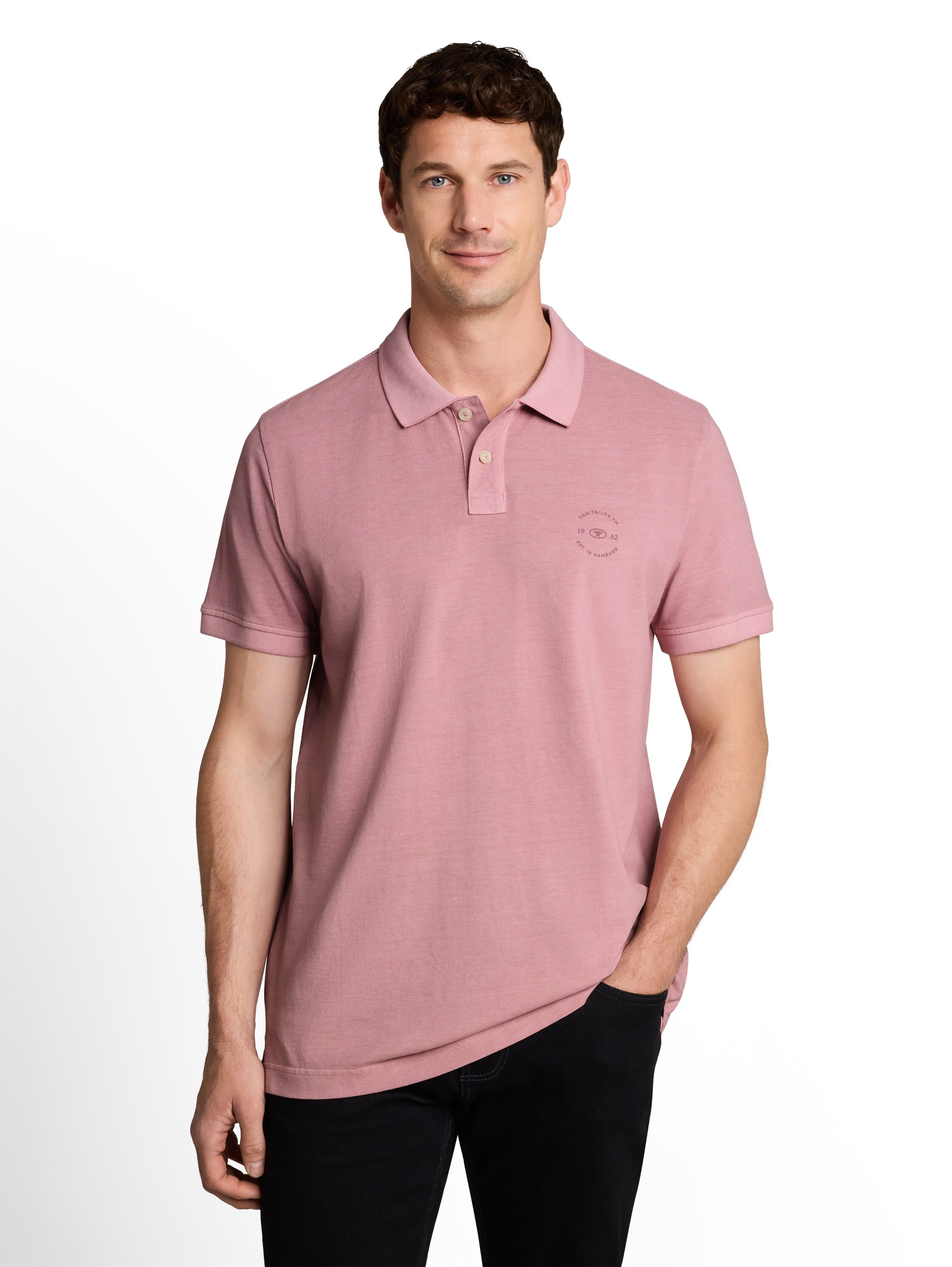 TOM TAILOR Sommershirt mit kleinem Logo-Print