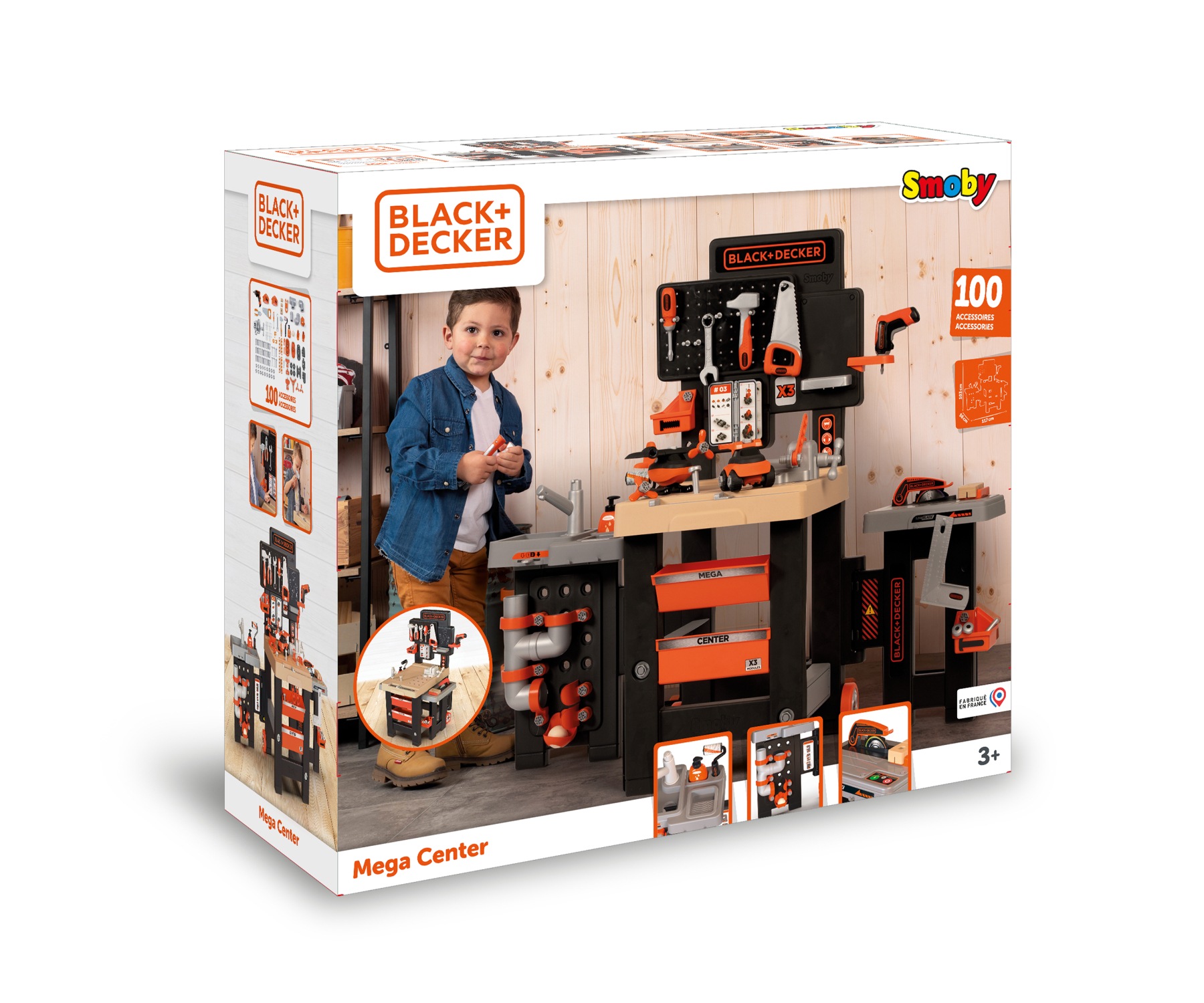 Smoby Spielwerkbank »Black+Decker Mega Center«