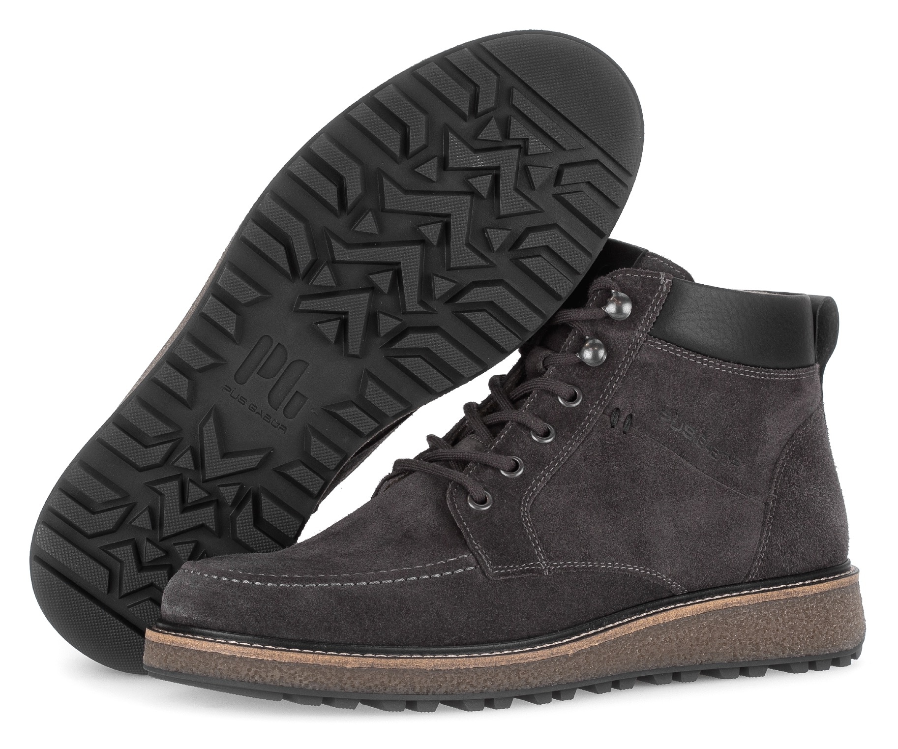 Pius Gabor Schnürboots  , Stiefelette, Komfortschuh, mit Kontrastnähten, G-Weite