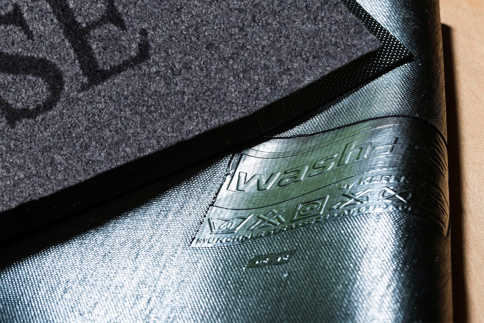 wash+dry by Kleen-Tex Fußmatte »Willkommen Zuhause« rechteckig 7 mm Höhe Schmutzfangmatte, mit Spruch, In- und Outdoor geeignet, waschbar