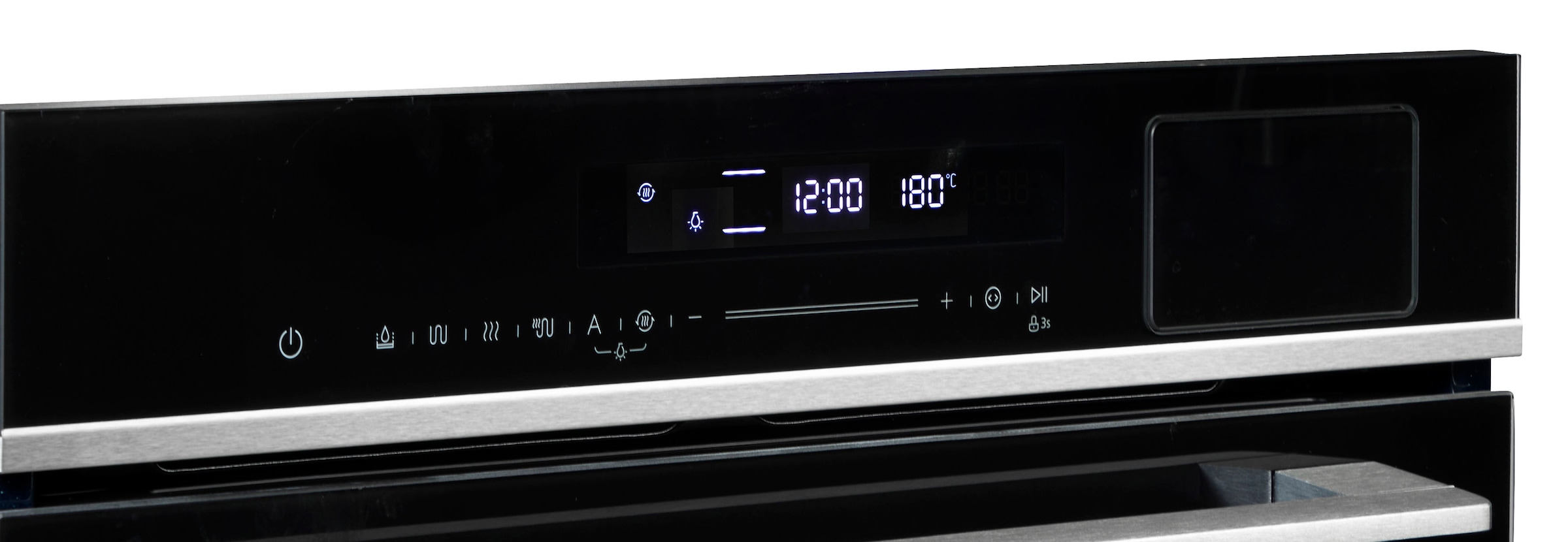 Hanseatic Dampfbackofen  »HBO7212SA1«, mit 2-fach-Teleskopauszug, Dampffunktion: Speisen werden mit Dampf sanft gegart