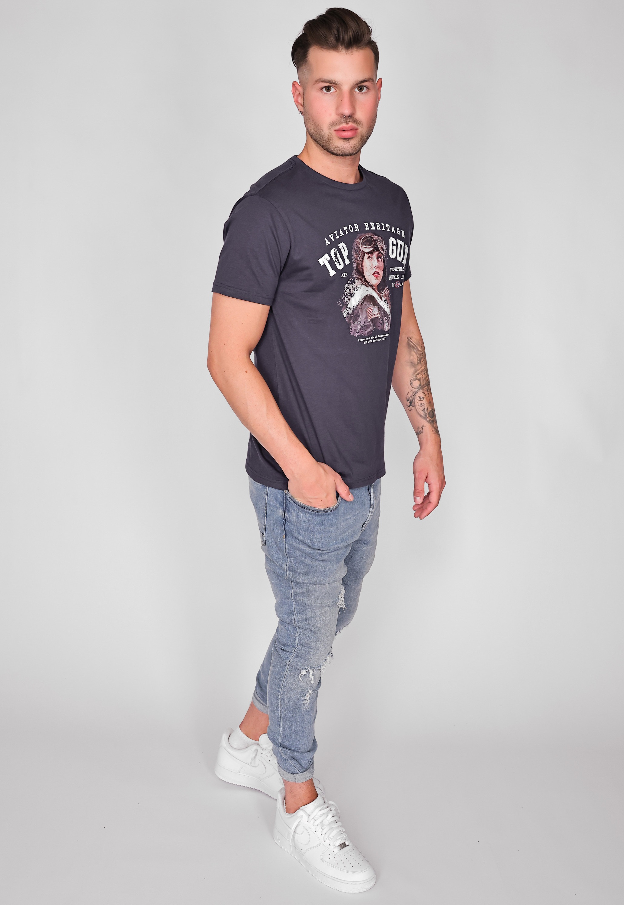 TOP GUN T-Shirt »T-Shirt TG20213028«