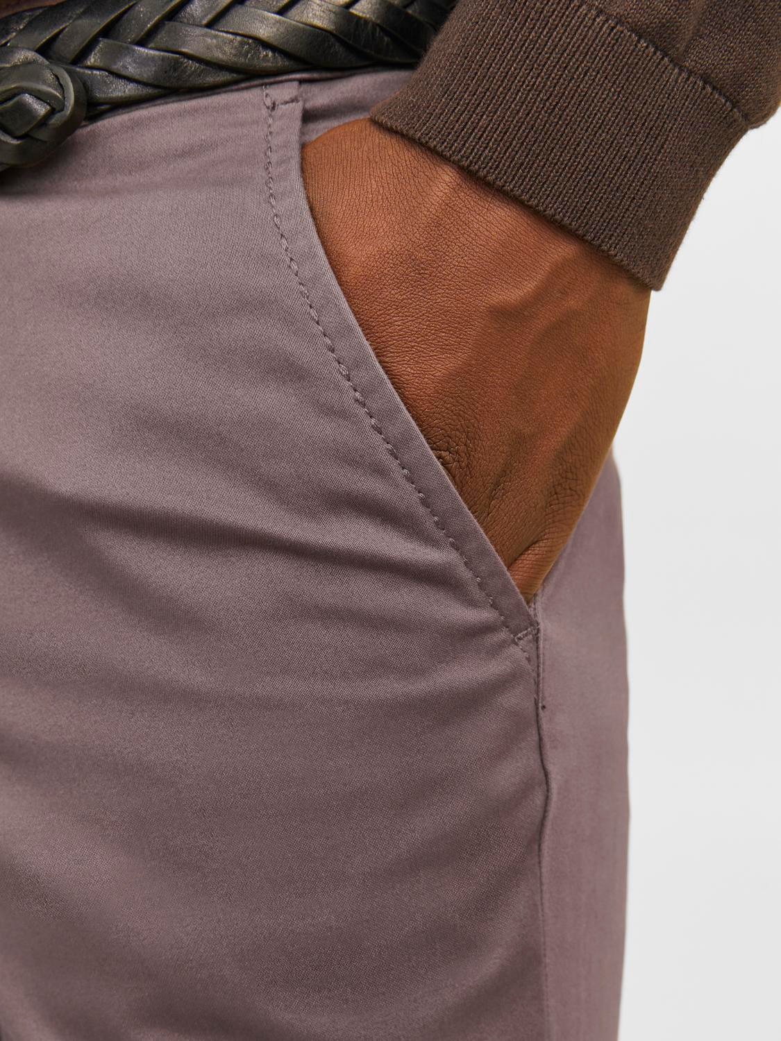Jack & Jones Chinos »JPSTMARCO mit Stretchkomfort und schmalem Bein«, mit Reißverschluss