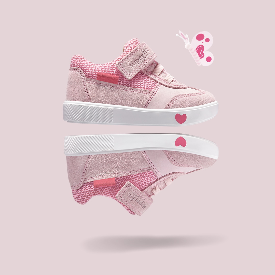 Superfit Klettschuh »SUPIES WMS: mittel«, Sneaker, Innensohle herausnehmbar, Größenschablone zum Download