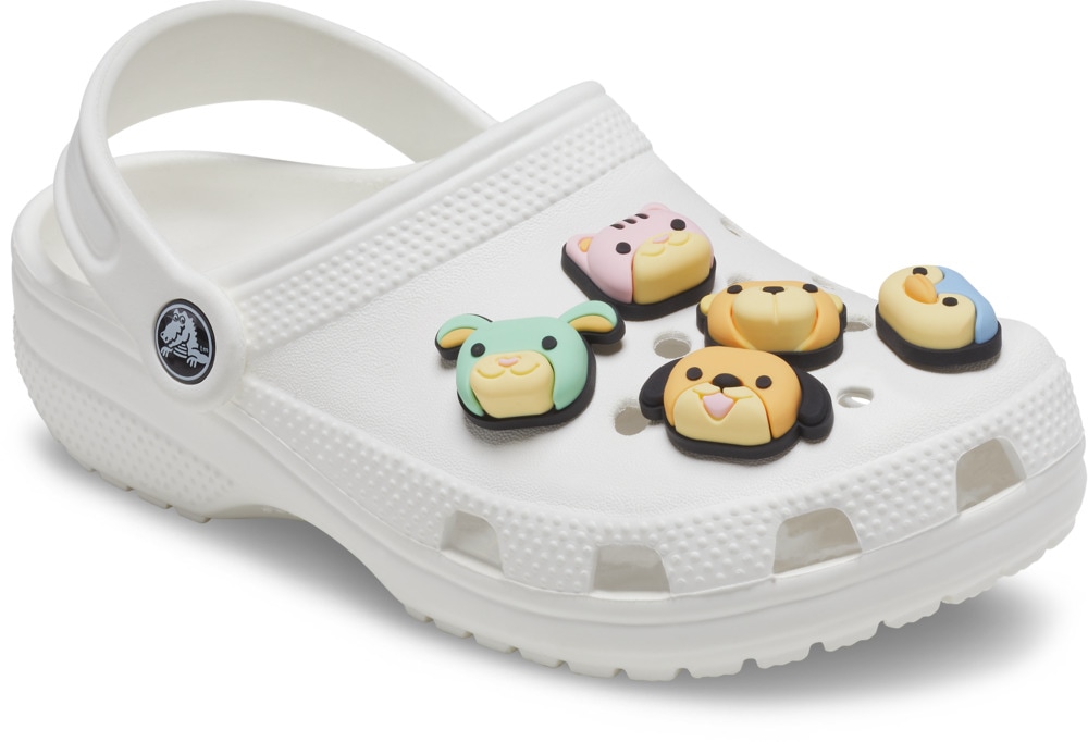 Crocs Schuhanstecker »Jibbitz™ Animal Friend« Set, Kein Spielzeug. Nicht für Kinder unter 3 Jahren geeignet, 5 Stk. Tiermotive für Crocs Schuhe