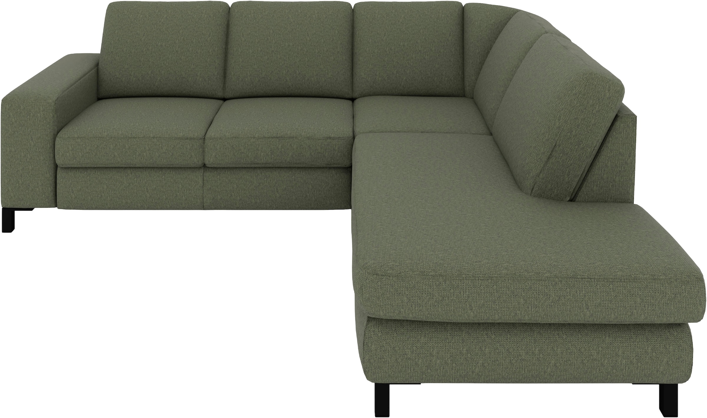 Musterring Ecksofa »MR365« Mit gerader 27 cm Armlehne, wahlweise in 3 Materialien, 245 x 219 cm