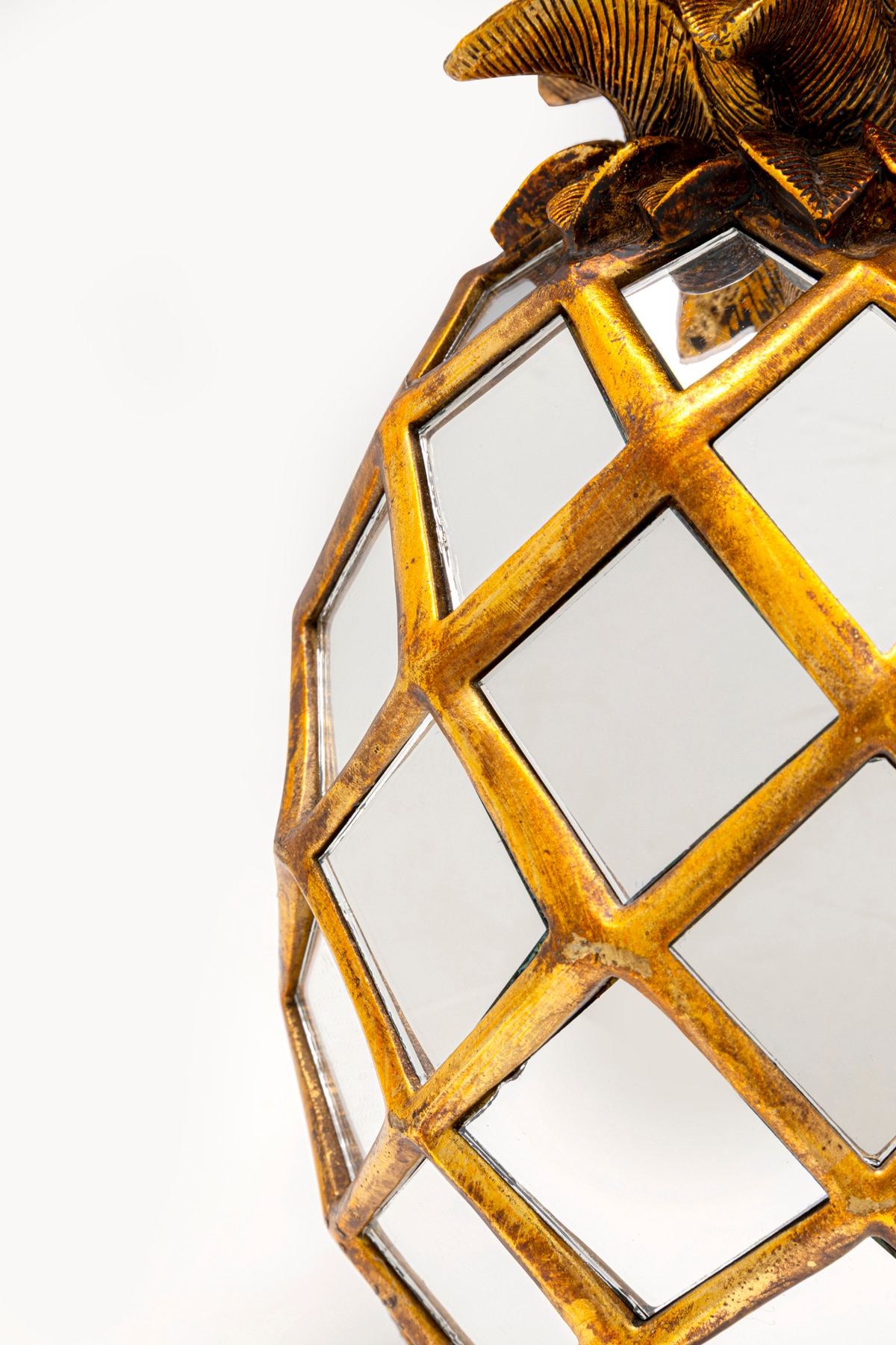 Kare Design Dekoobjekt »Pineapple Mirror 29x35cm«