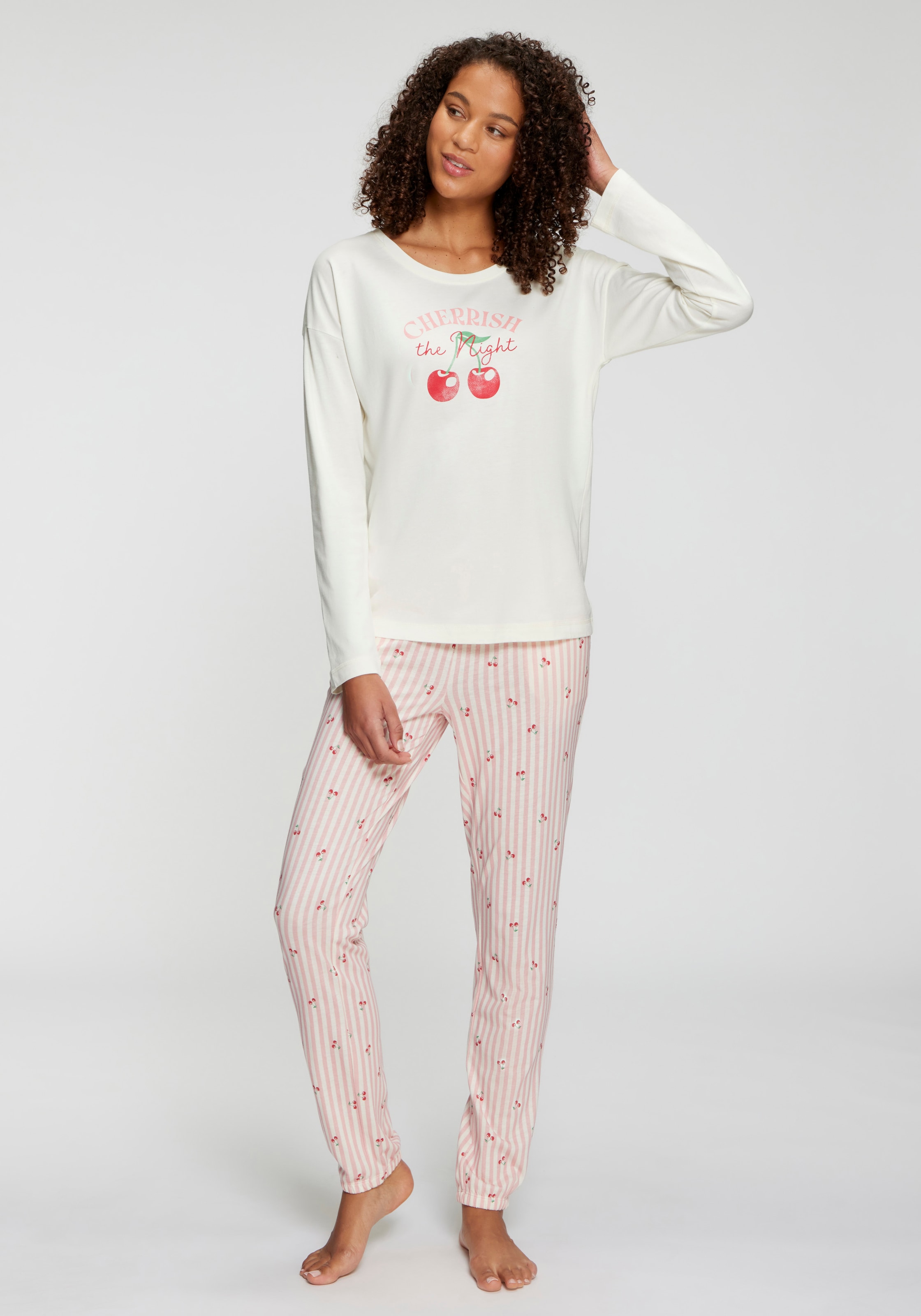 Vivance Dreams by Lascana Pyjamahose  in schmaler Form
