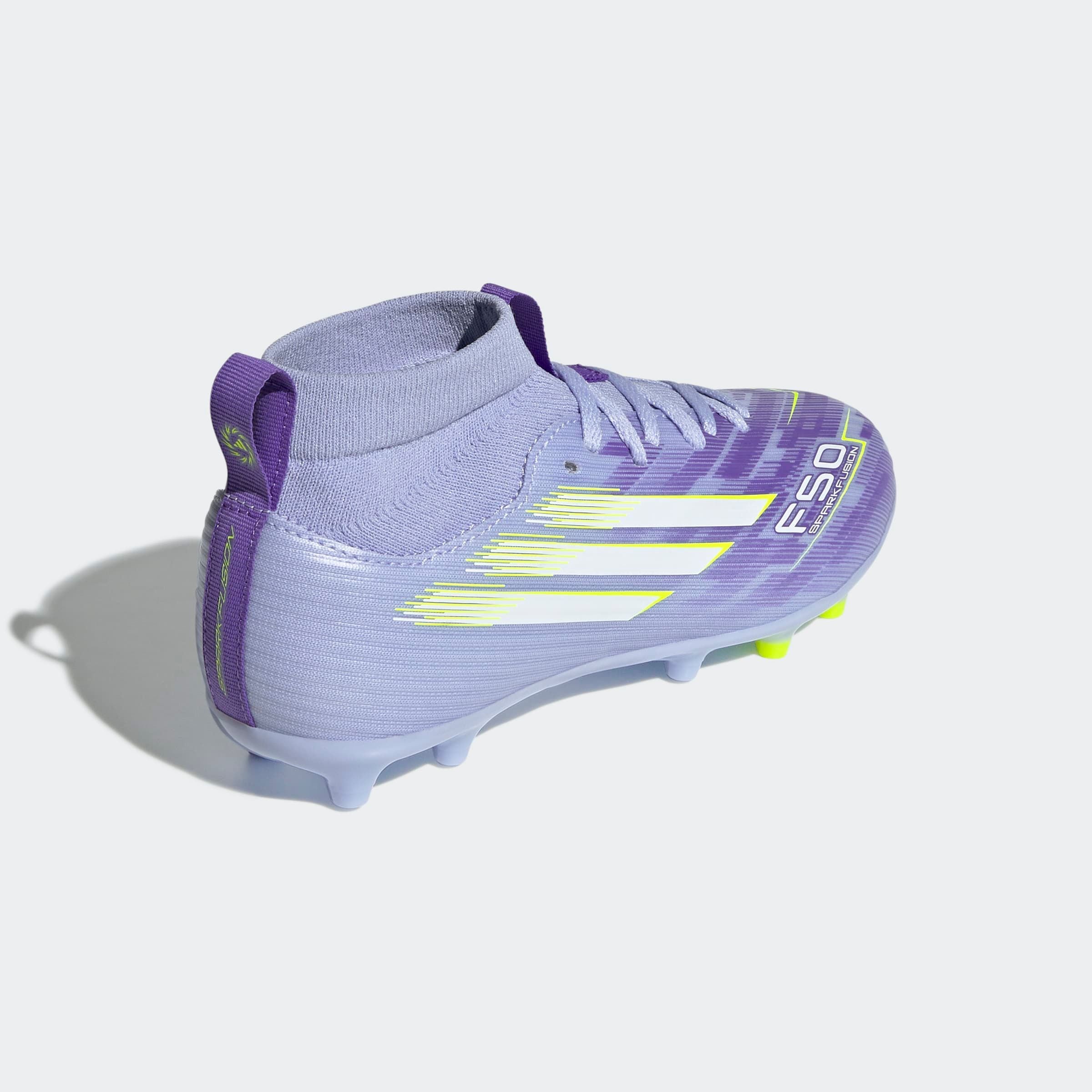 adidas Performance Fußballschuh »F50 SPARKFUSION LEAGUE FESTE BÖDEN/KUNSTRASEN E KINDER«, geeignet für Rasen- und Kunstrasenplätze