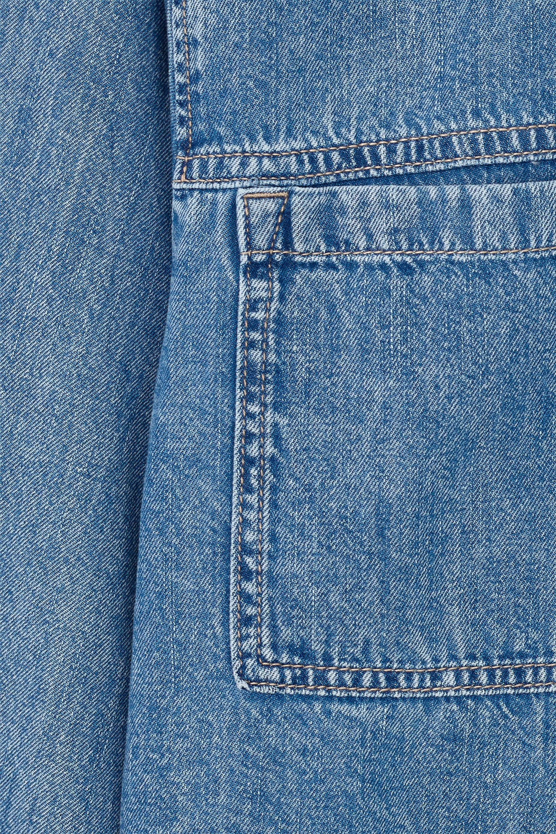 TOM TAILOR Denim Jeansbluse, mit Brusttaschen