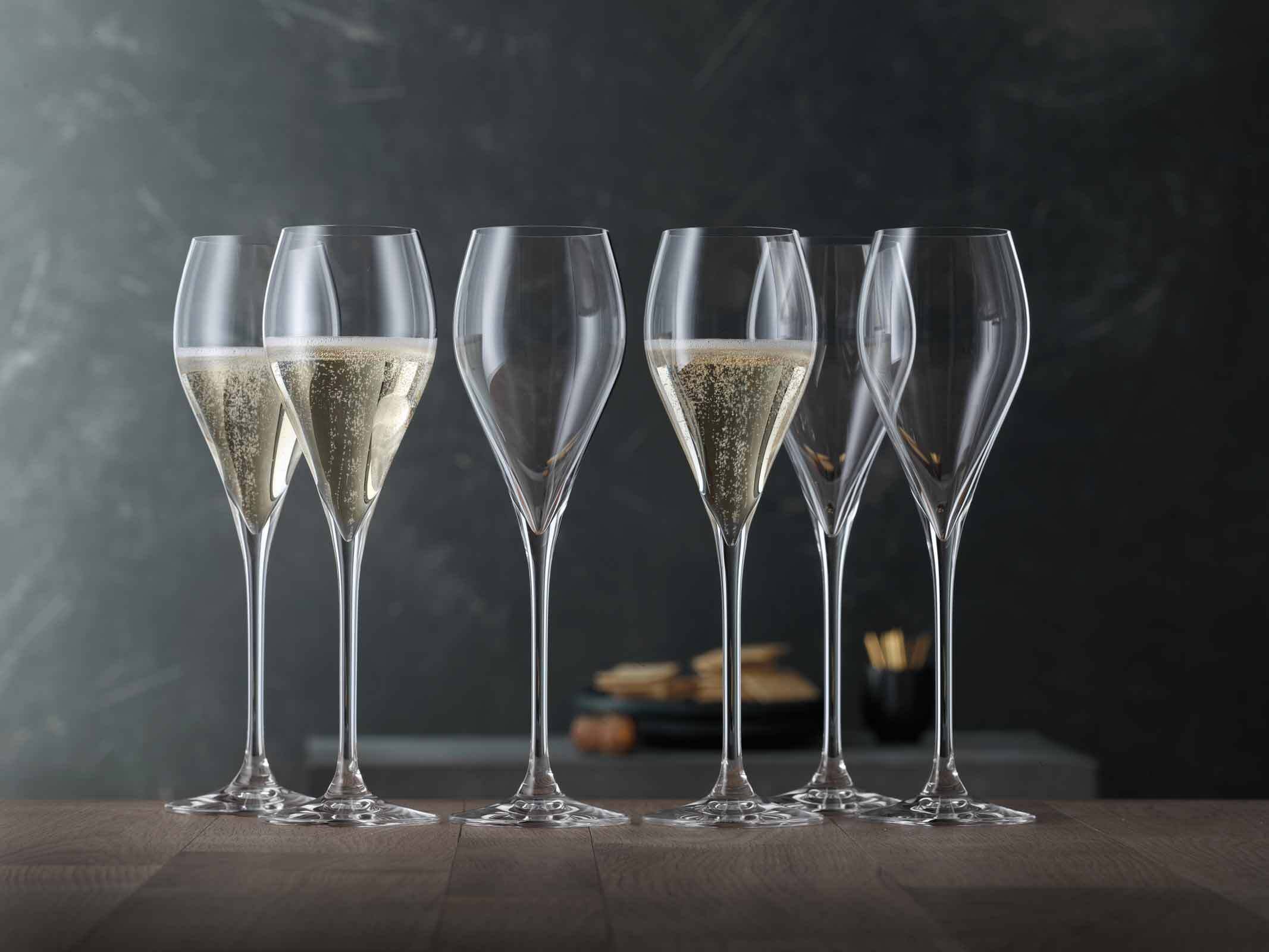 SPIEGELAU Champagnerglas »Champagnergläser Sparkling Party 250 ml transparent« Spülmaschinenfest