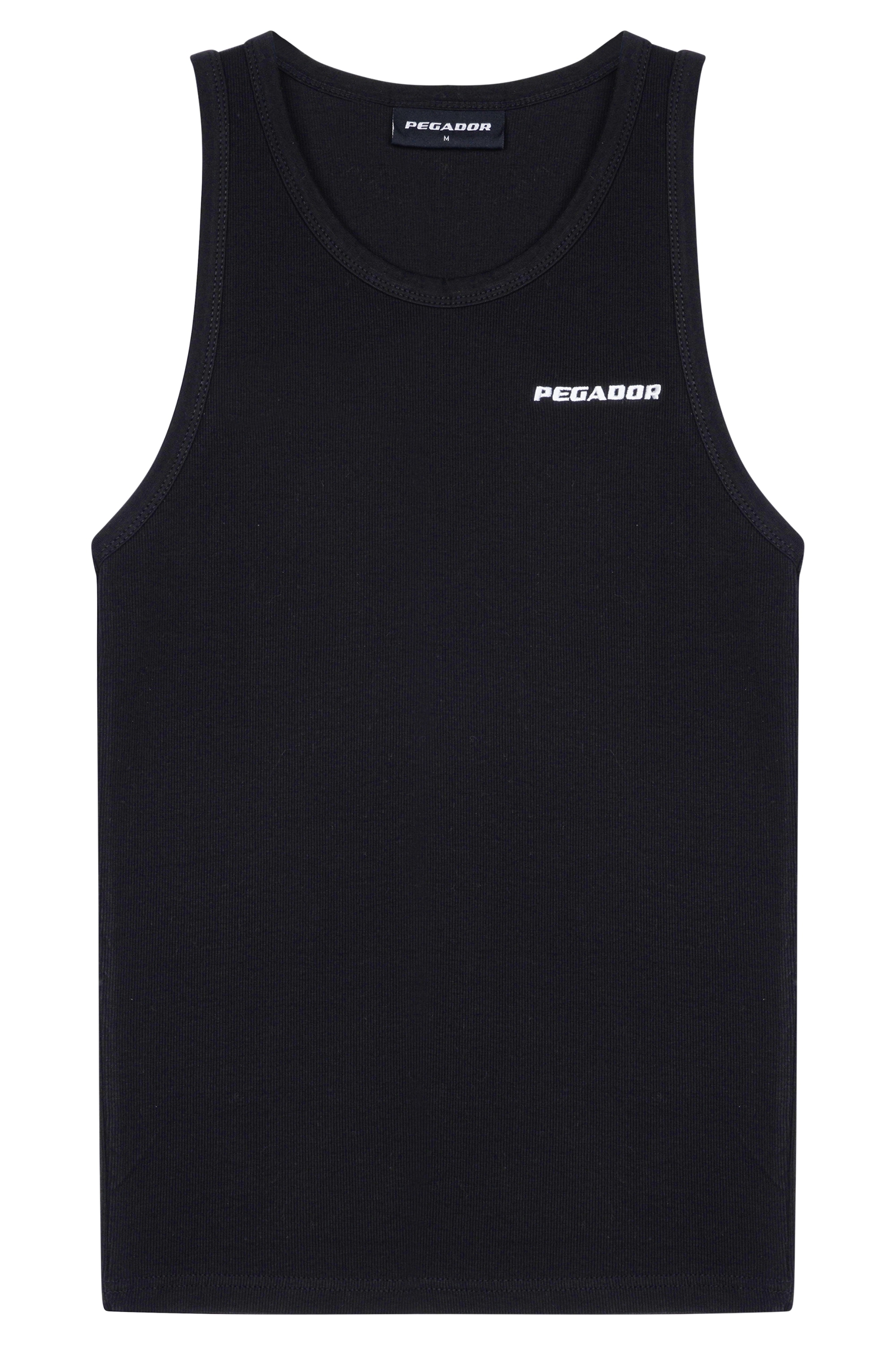 PEGADOR Muscleshirt »Logo Rib Undershirt« Baumwollmischung, regular fit
