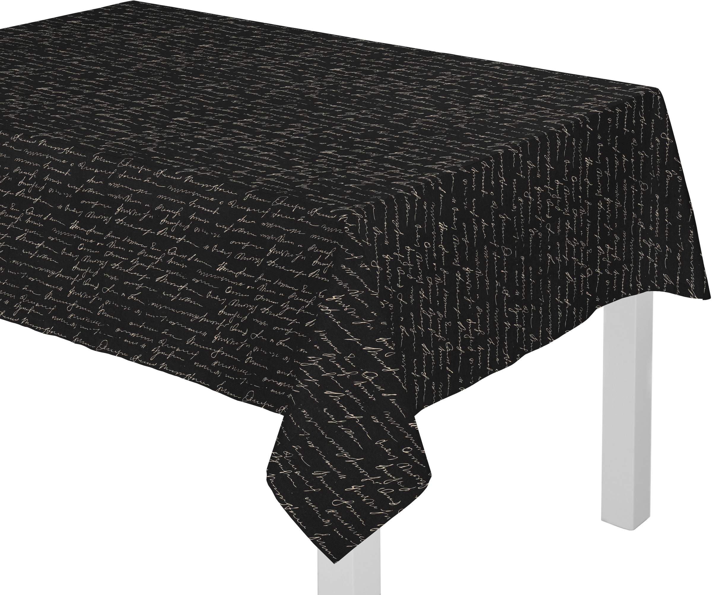 Adam Tischdecke "Scribble" aus Leinen und Bio-Baumwolle,Made in Germany