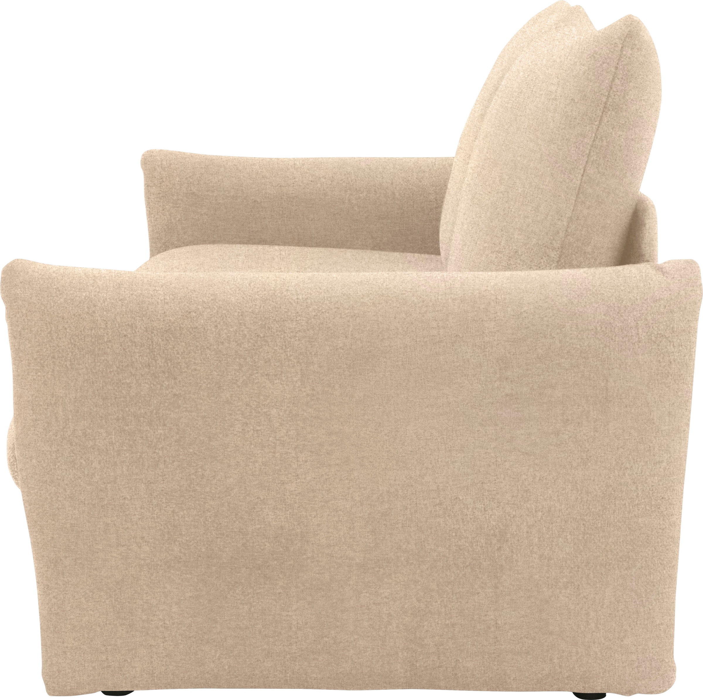 DOMO collection Schlafsofa »700023 Schlaffunktion, Federkern, 2-Sitzer, stabile Liegefläche« Sitzflächen einzeln ausklappbar zum Schlafen, Relaxen und Entspannen