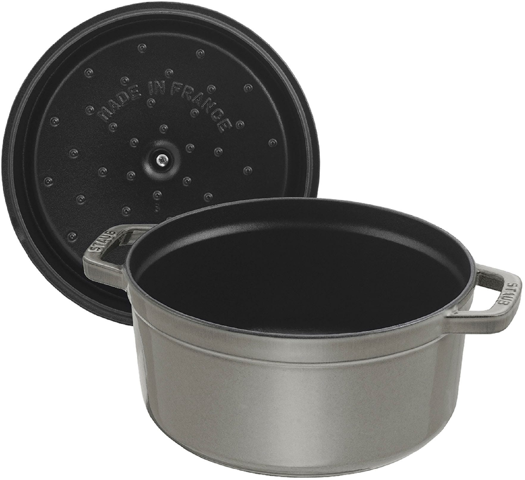 STAUB Bräter »Cocotte«, Gusseisen, (1 tlg.), Gusseisen, rund, robust und langlebig, Induktion