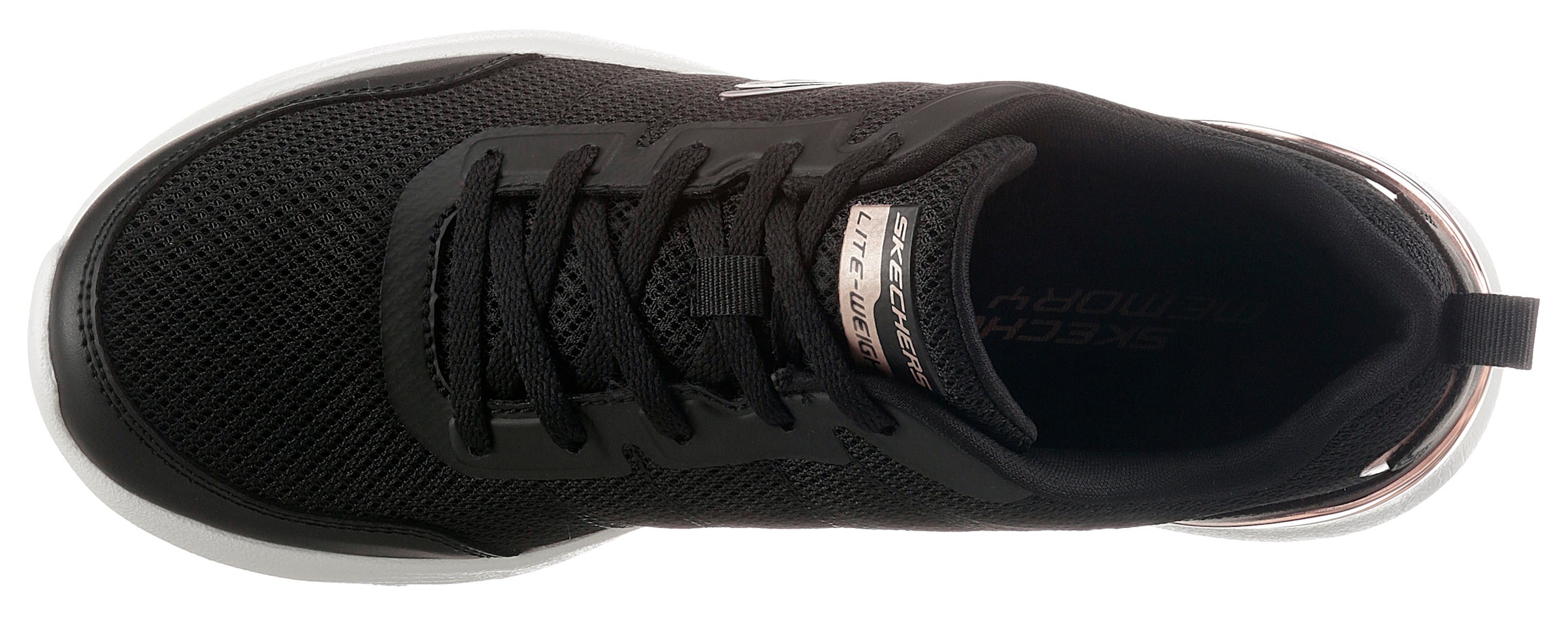 Skechers Sneaker »SKECH-AIR DYNAMIGHT«, mit Metallic-Details, Freizeitschuh, Halbschuh, Schnürschuh