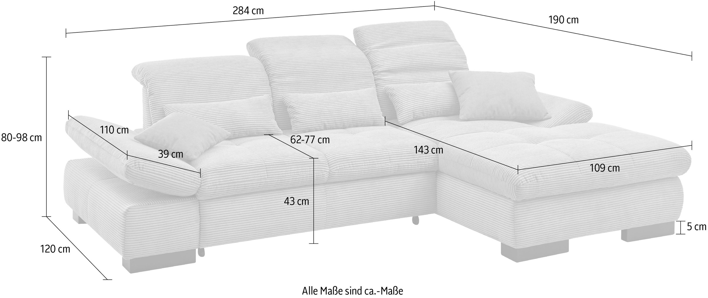 set one by Musterring Ecksofa »SO4100 V«