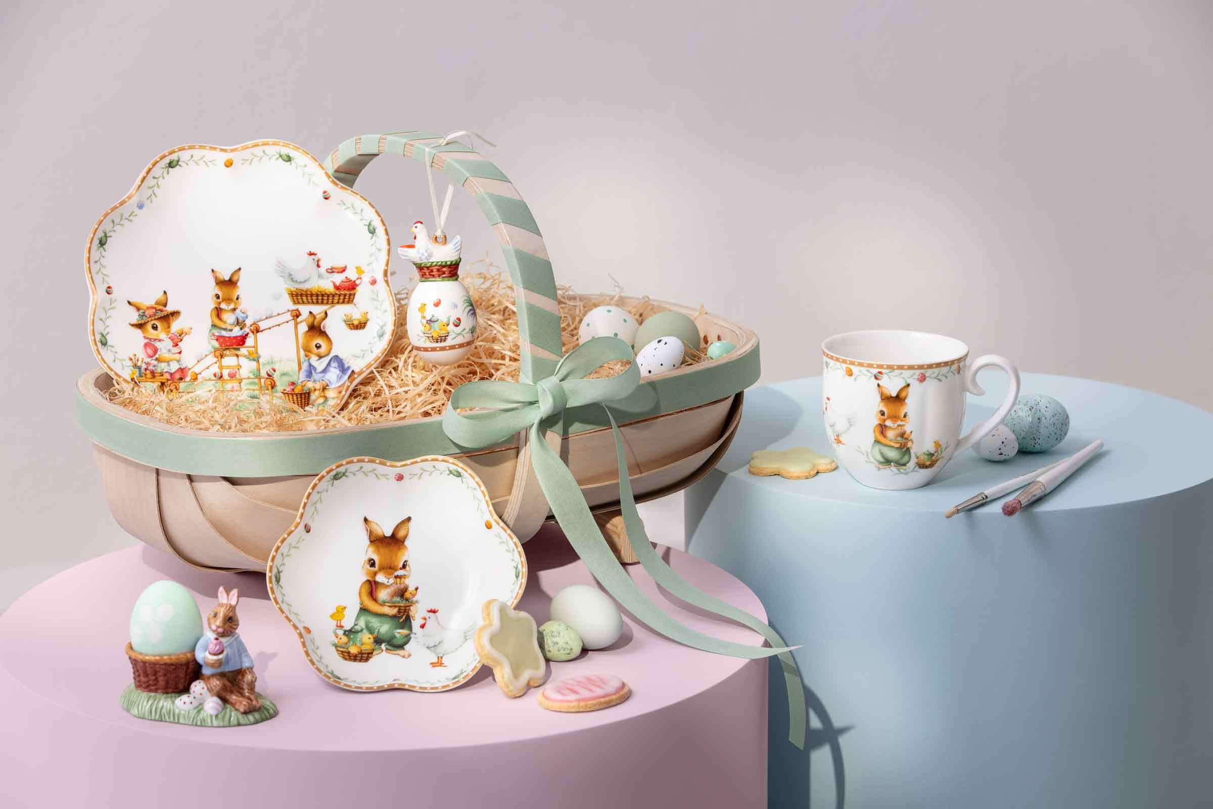 Villeroy & Boch Dekofigur »Jahresei 2026 Easter Edition ø 4,6 cm bunt«